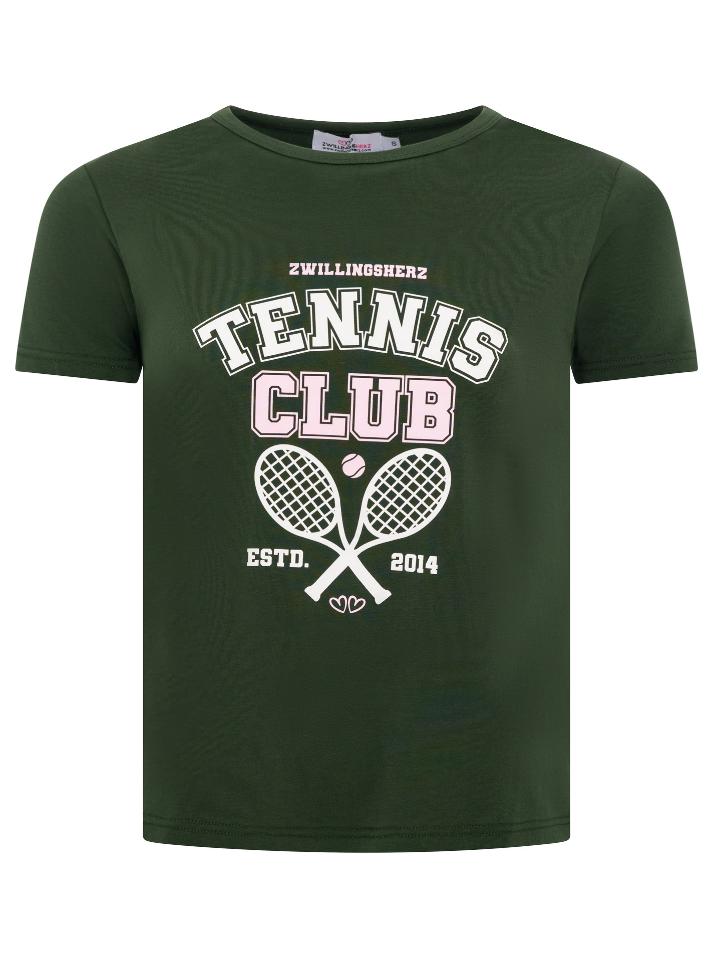 ART69c3b7224ac76_068_Tshirt_TennisClub_45055_Dunkelgrn T-Shirt "Tennis Club"