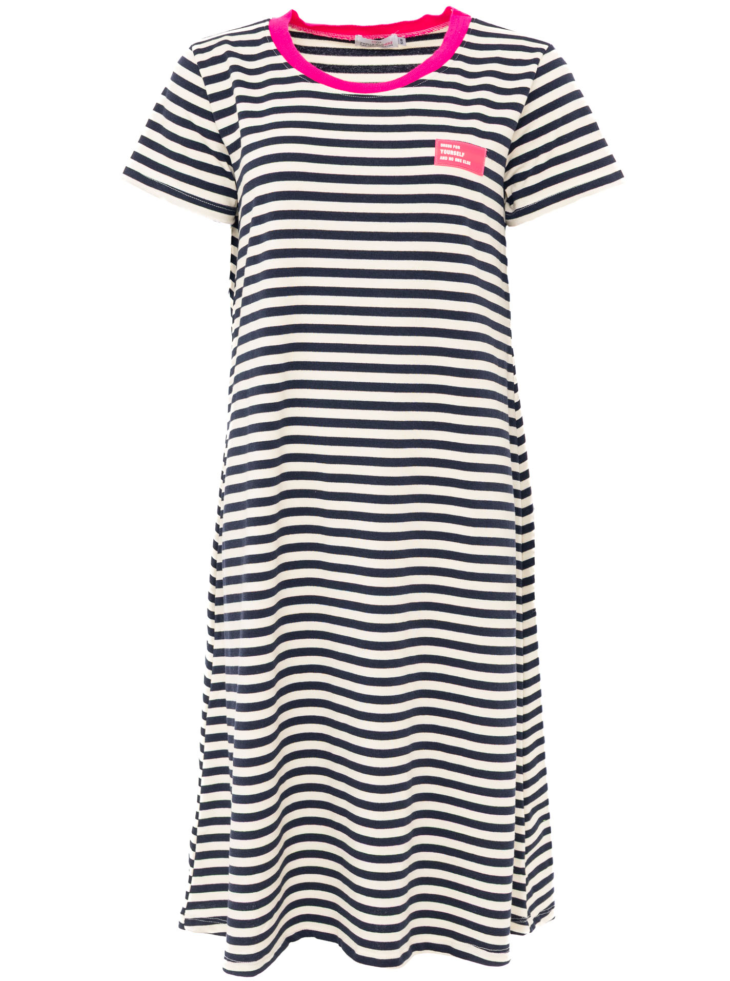 Navy-Weiß