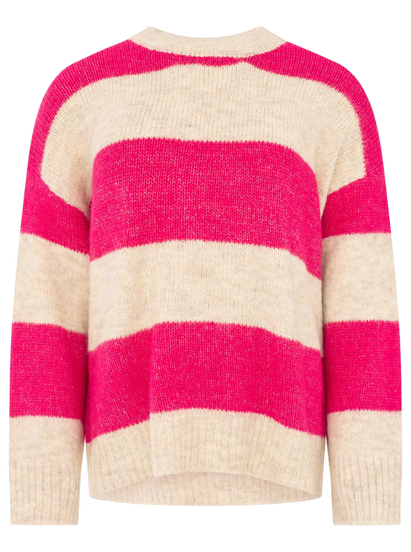 Strickpullover Wollmix "Streifen"