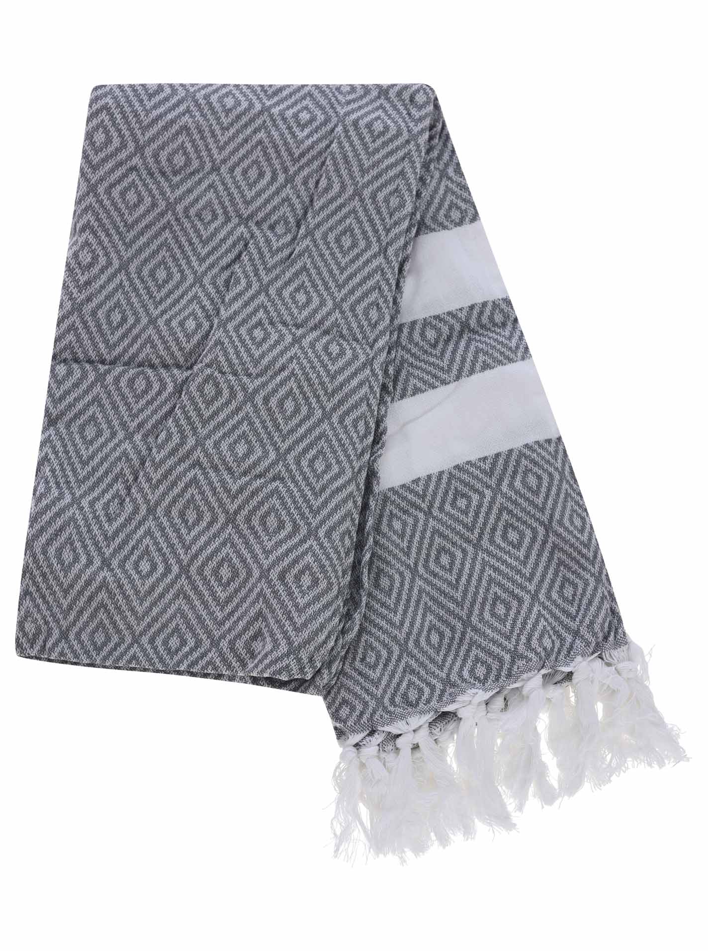XXL Bade & Sauna Stola BW "Ornament"