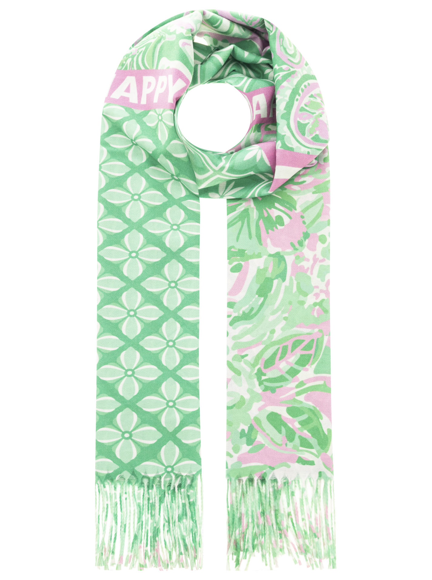 Schal Soft Viskose Digital Print "Grafischer Paisley"