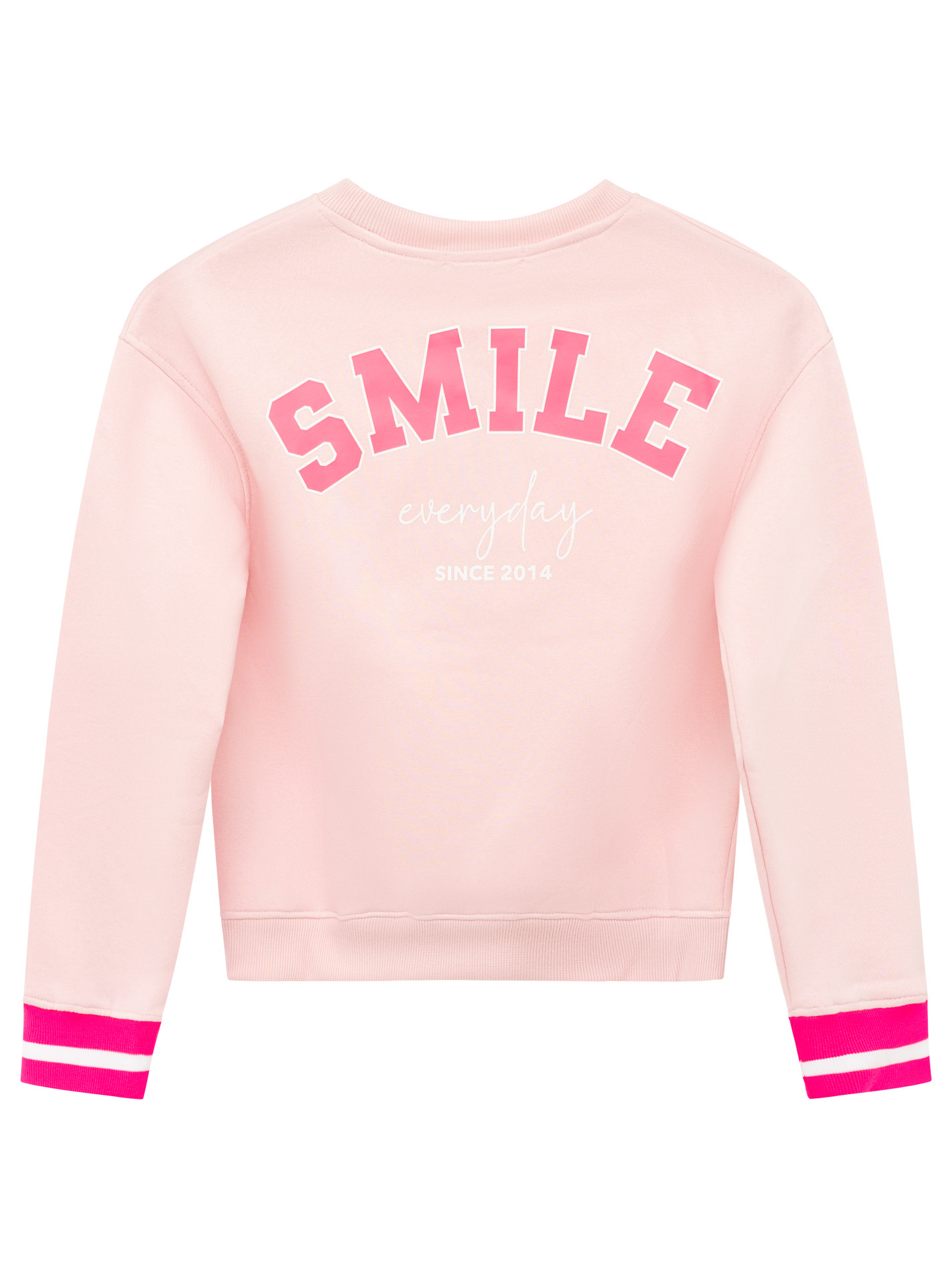 Kids Rundhalssweater "SMILE"