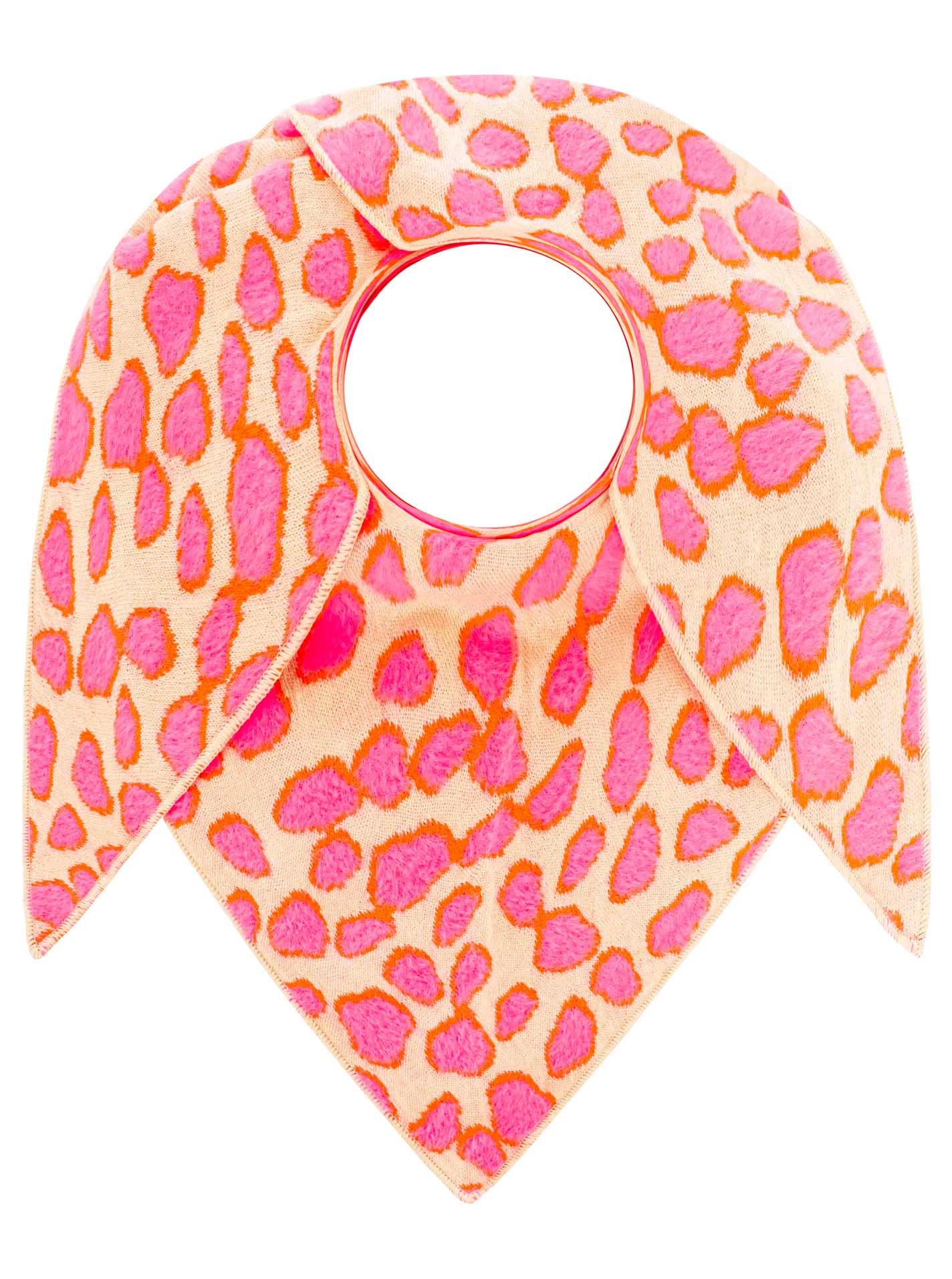 Dreieckstuch BW "Neon Dots"