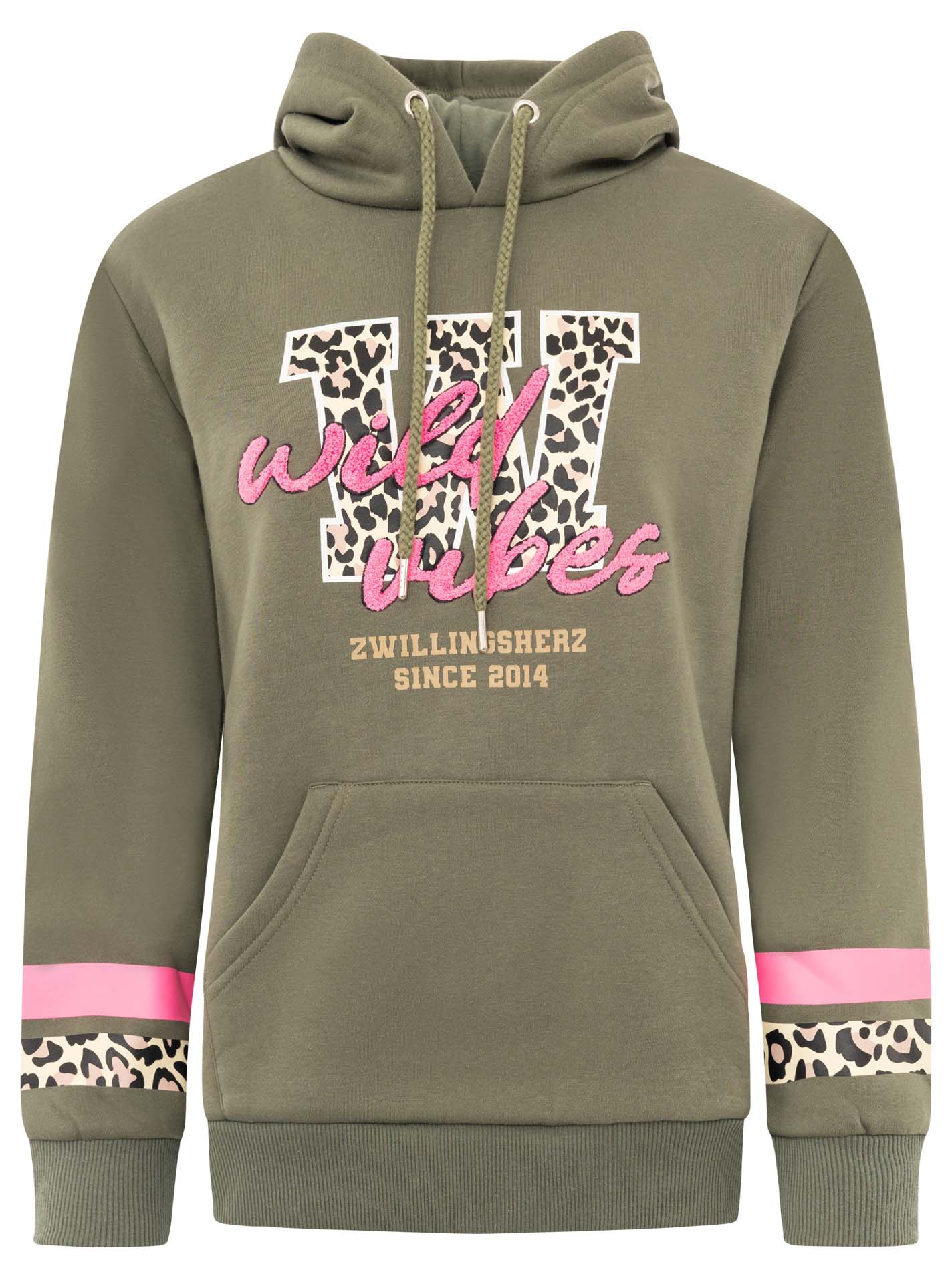 Hoodie "Wild Vibes College"