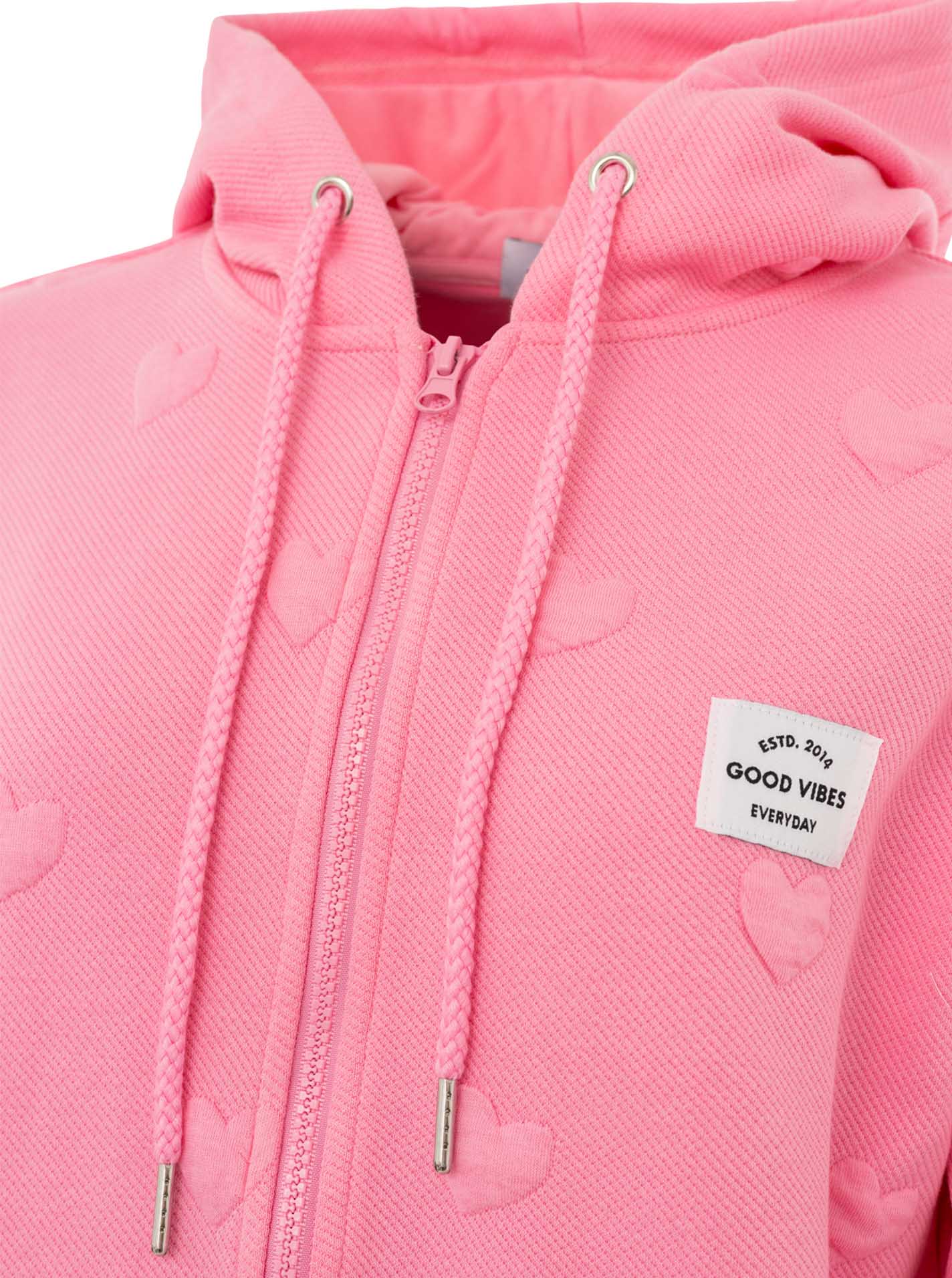 Hoodiejacke "Zwillingsherz Love"