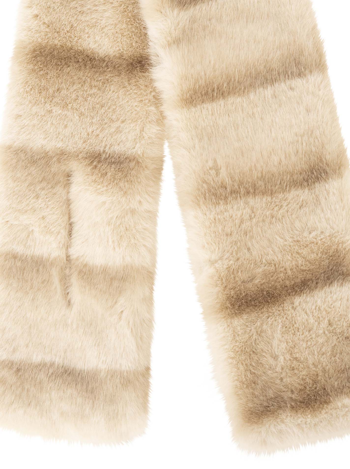 Winterschal Soft Fake Fur "Uni"