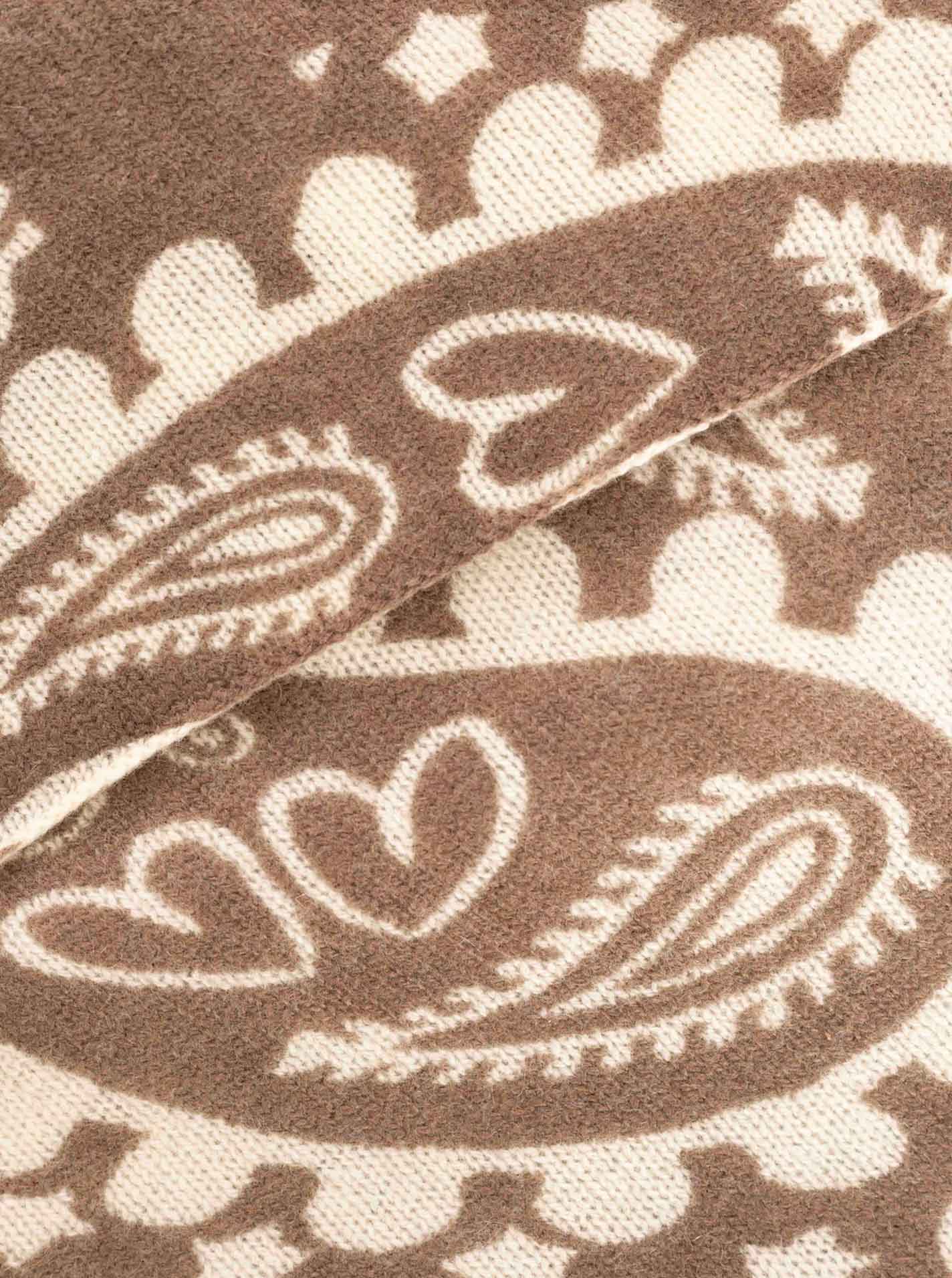 100% Cashmere Dreieckstuch "Paisley"