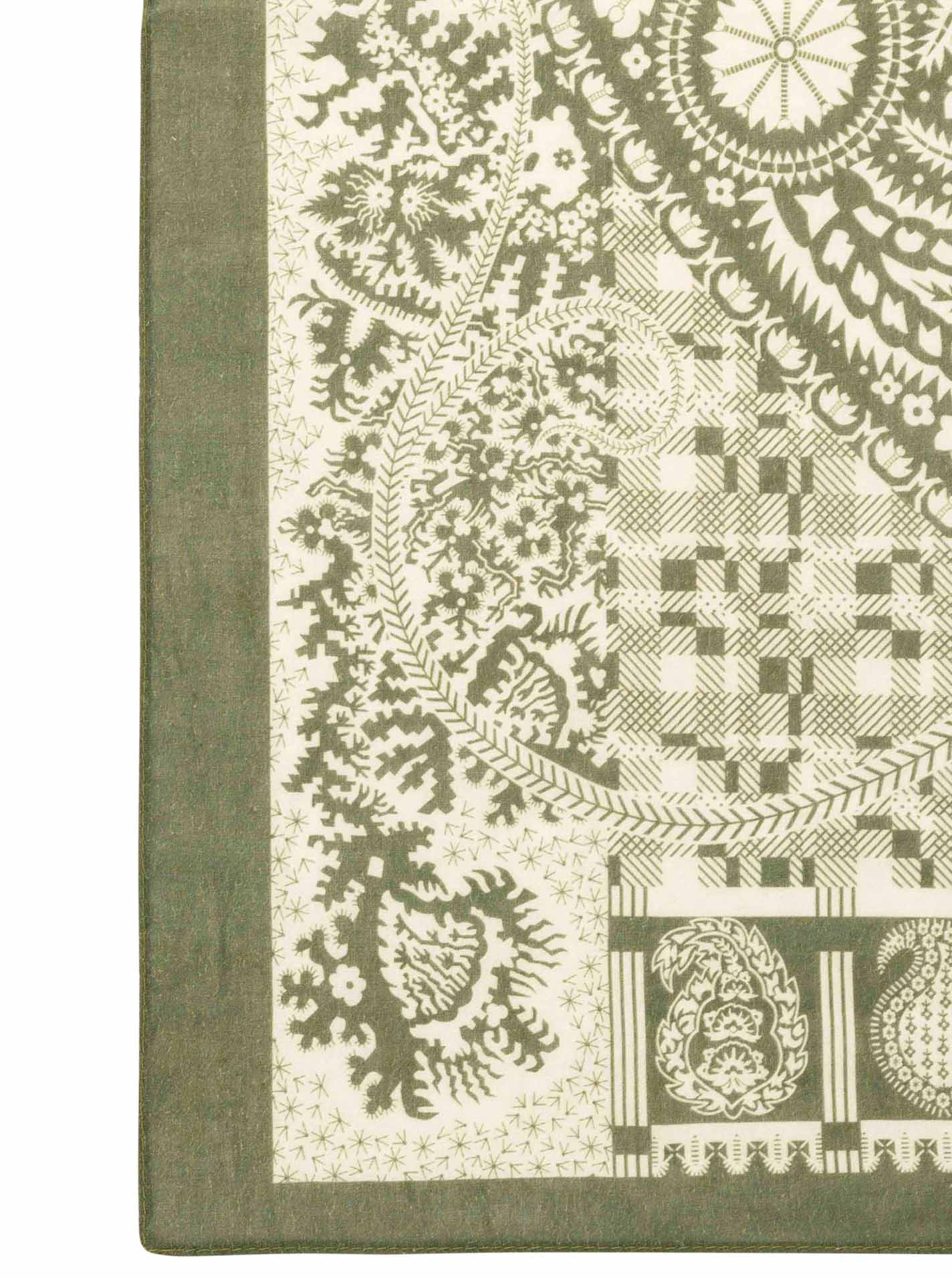 Viereck "Paisley Muster"