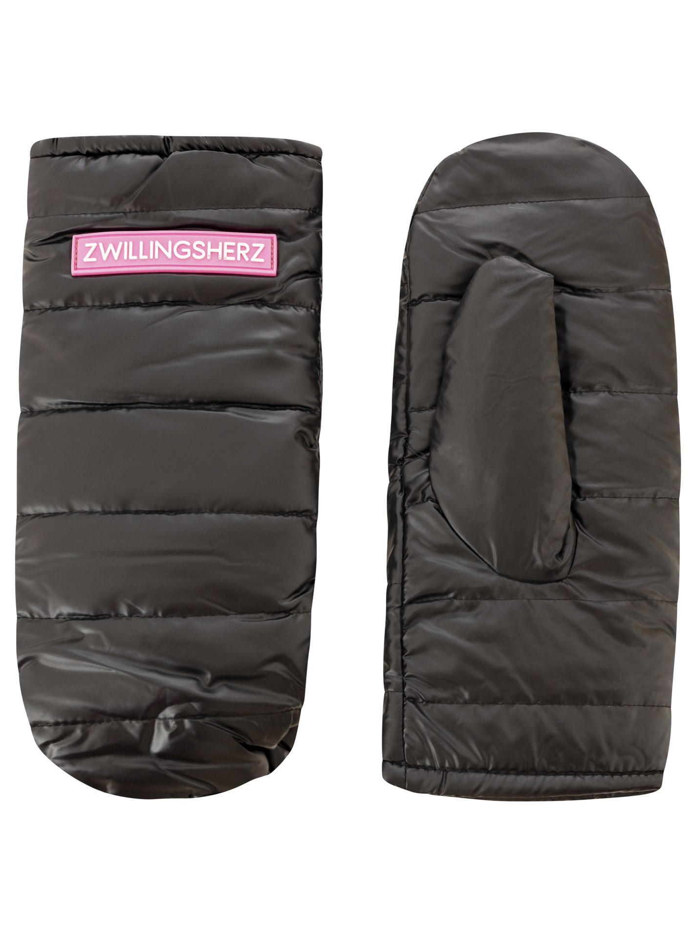 Fäustlinge Metallic "Zwillingsherz"
