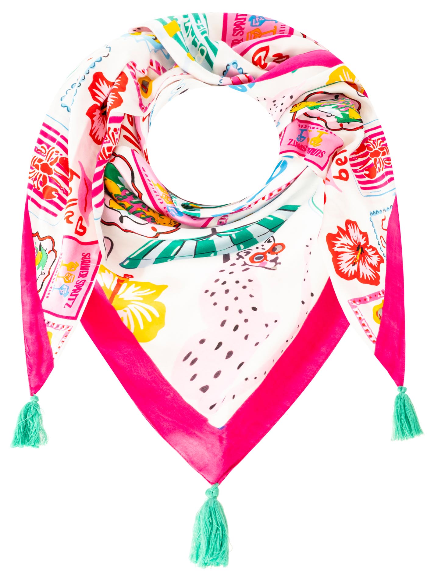 Dreieckstuch Organic Bamboo "Ciao Bella"