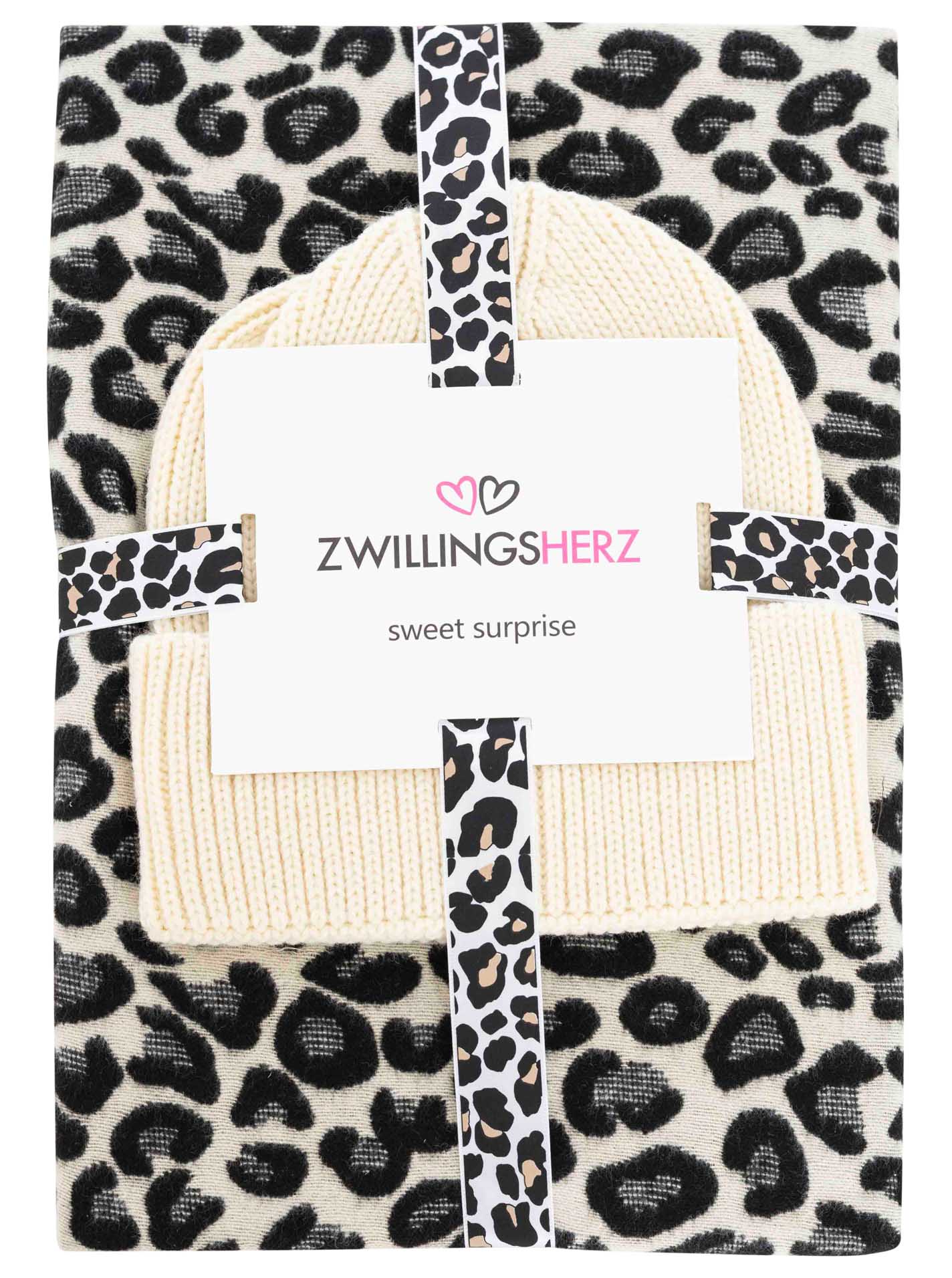 Geschenk Set Mütze & Schal "Leo"