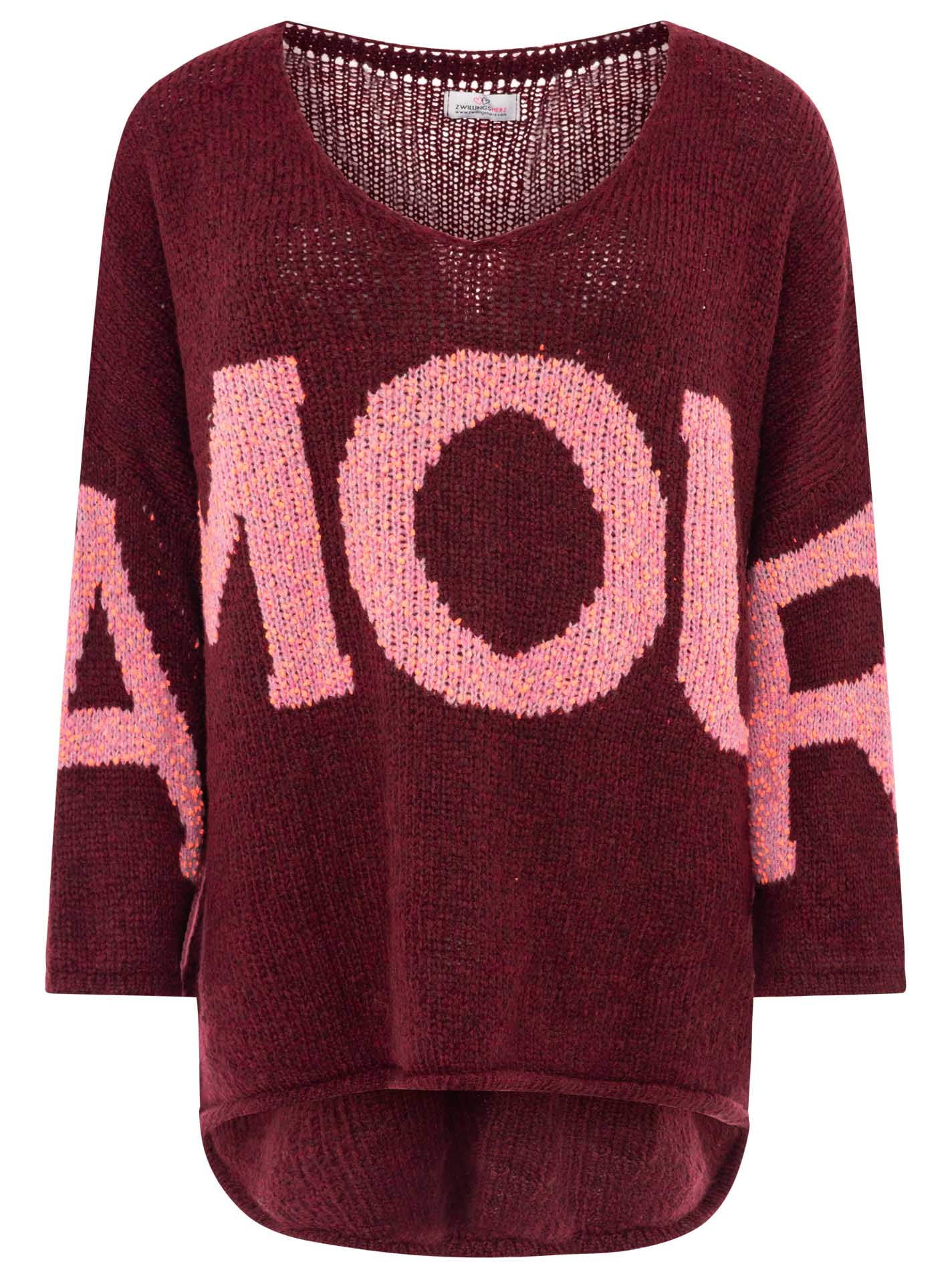 Strickpullover Wollmix "Amour"