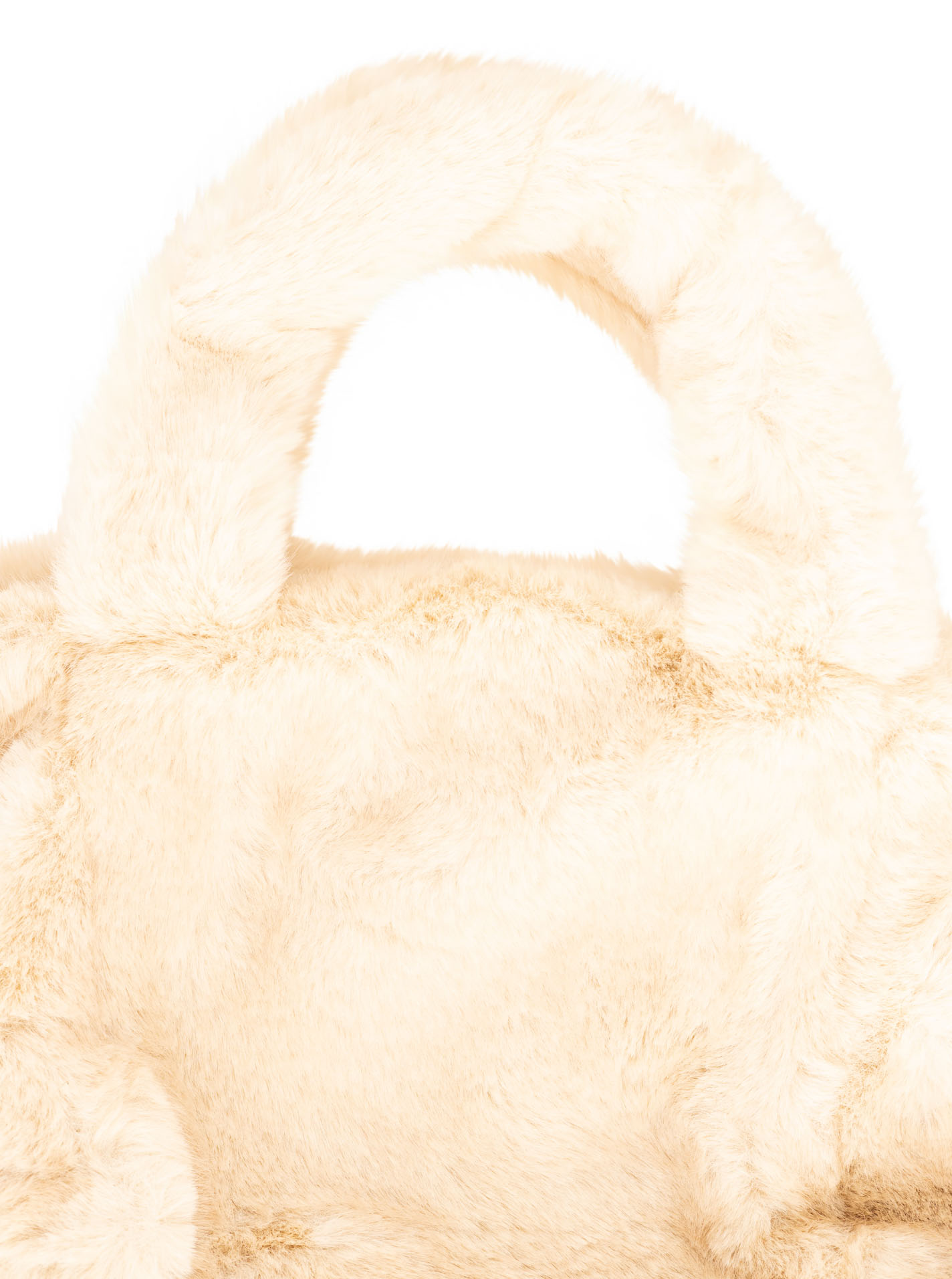 Kleiner Shopper Fake Fur "Uni"