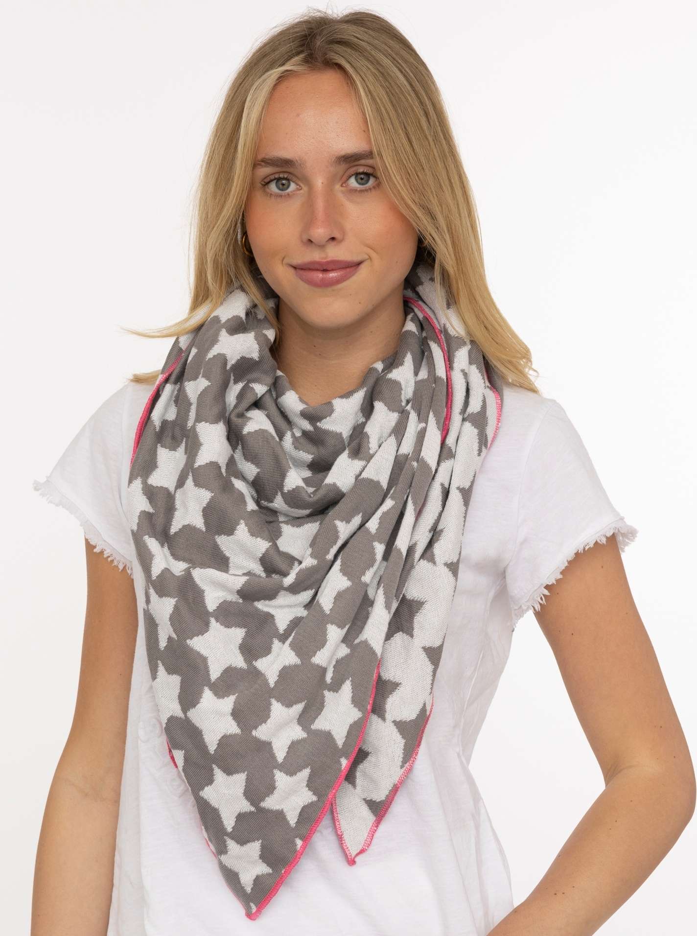 Dreieckstuch BW "Sterne"