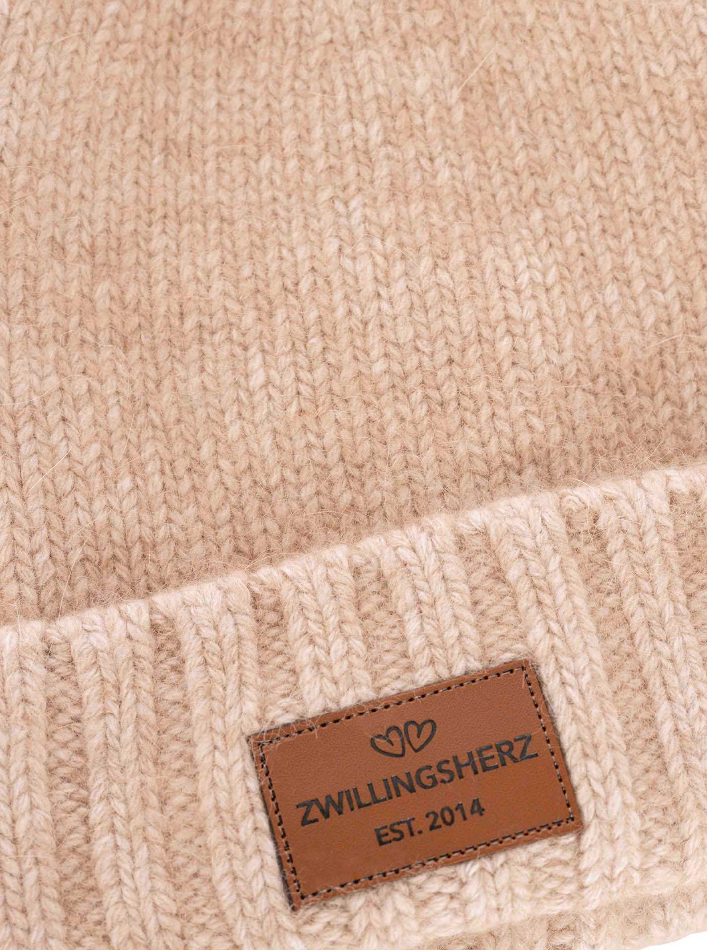 Umschlagmütze mit Patch "Rippe"