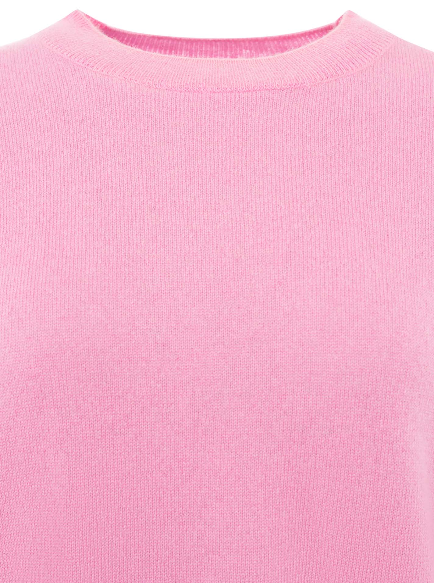 100% Cashmere Kastiger Rundhalspullover