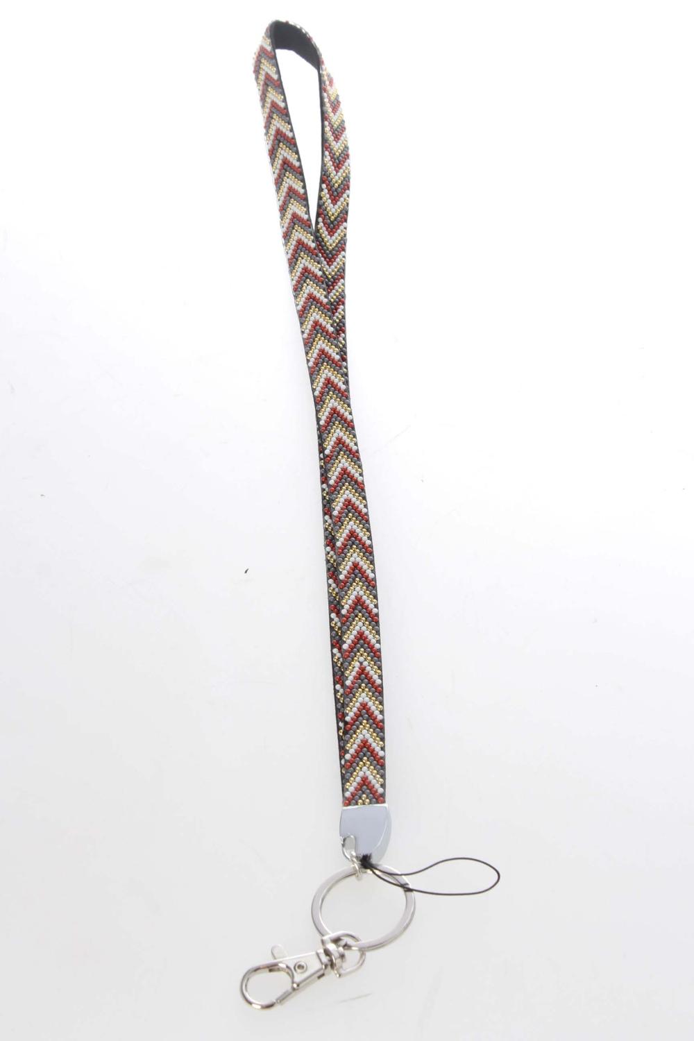 Schlüsselanhängerkette 10er Set "Glitzer"