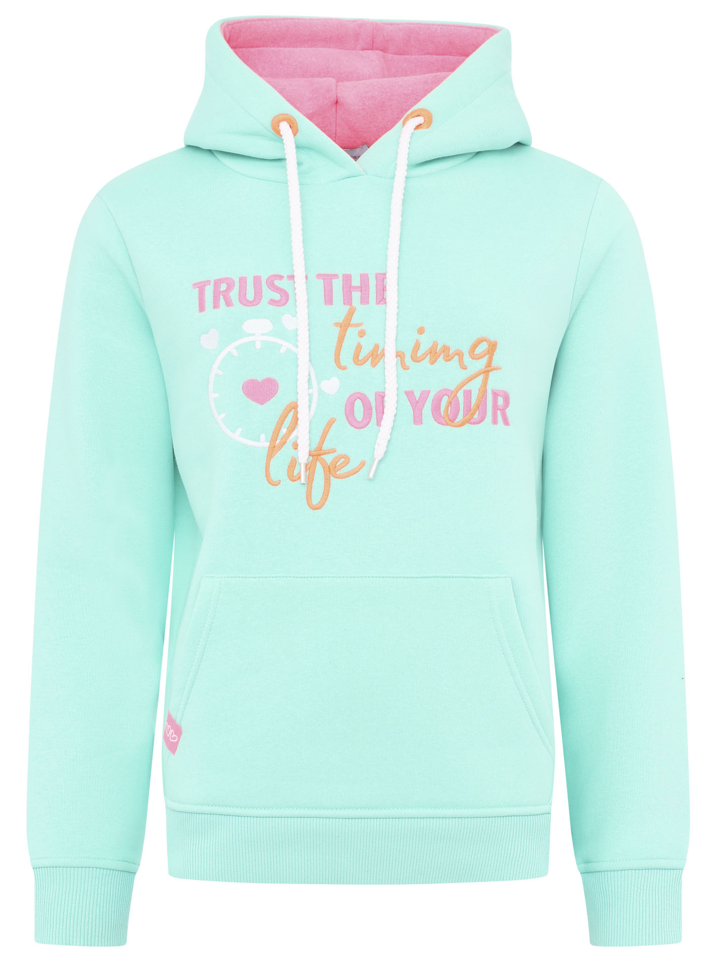 Hoodie BW "Trust the Timing"