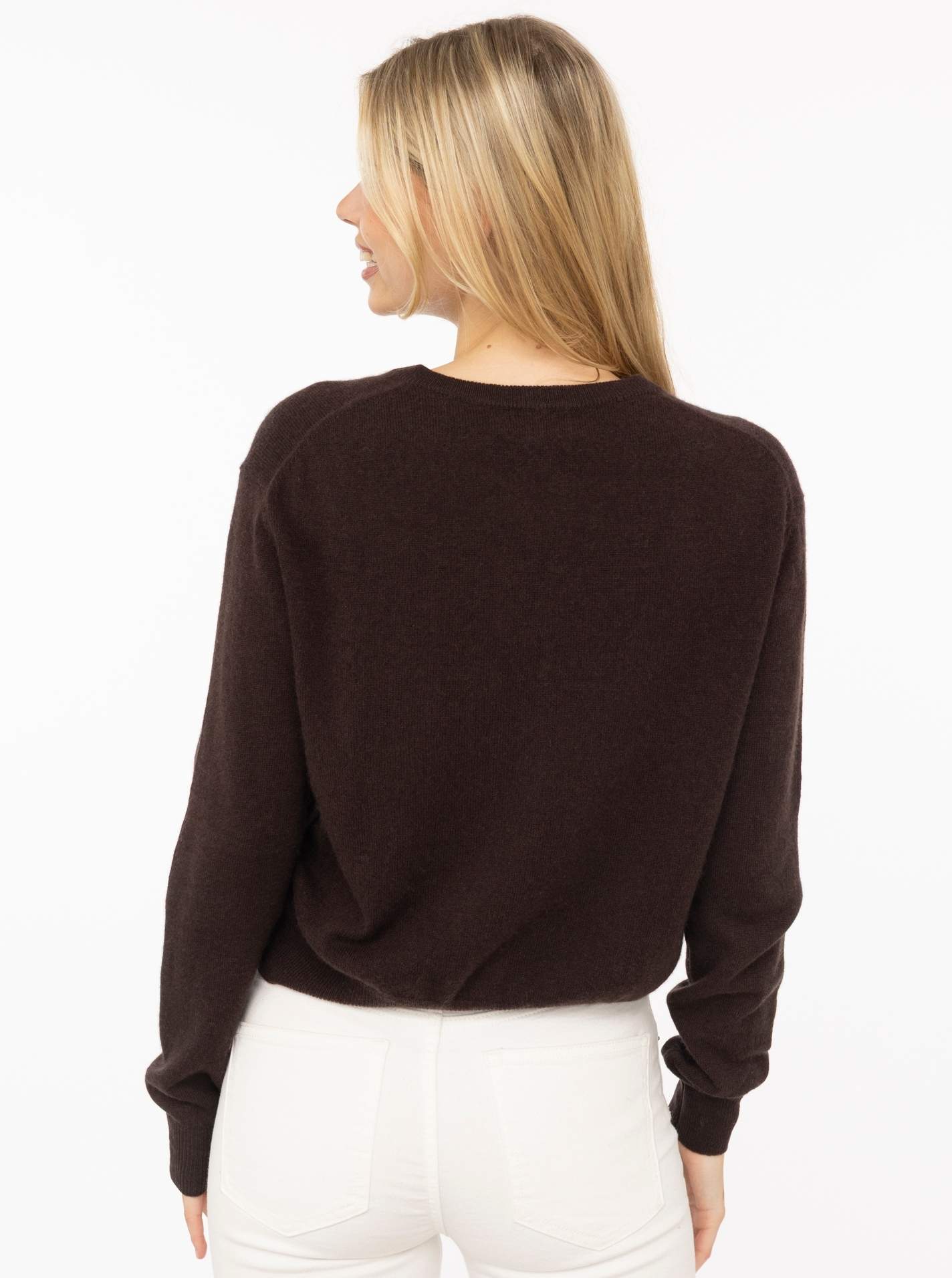 100% Cashmere Cardigan "Pearl"