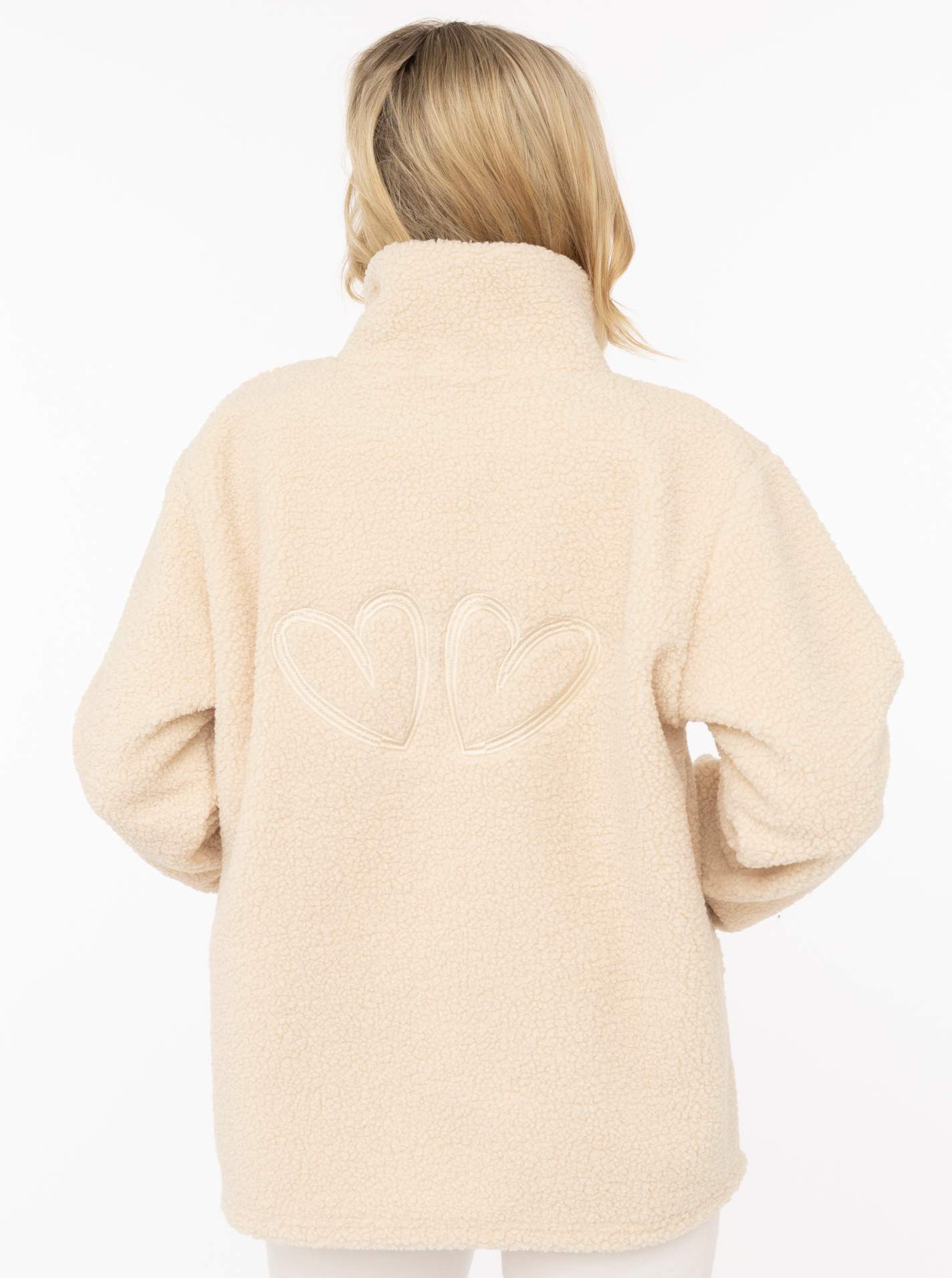 Teddy Zip Jacke "ZH Stick"