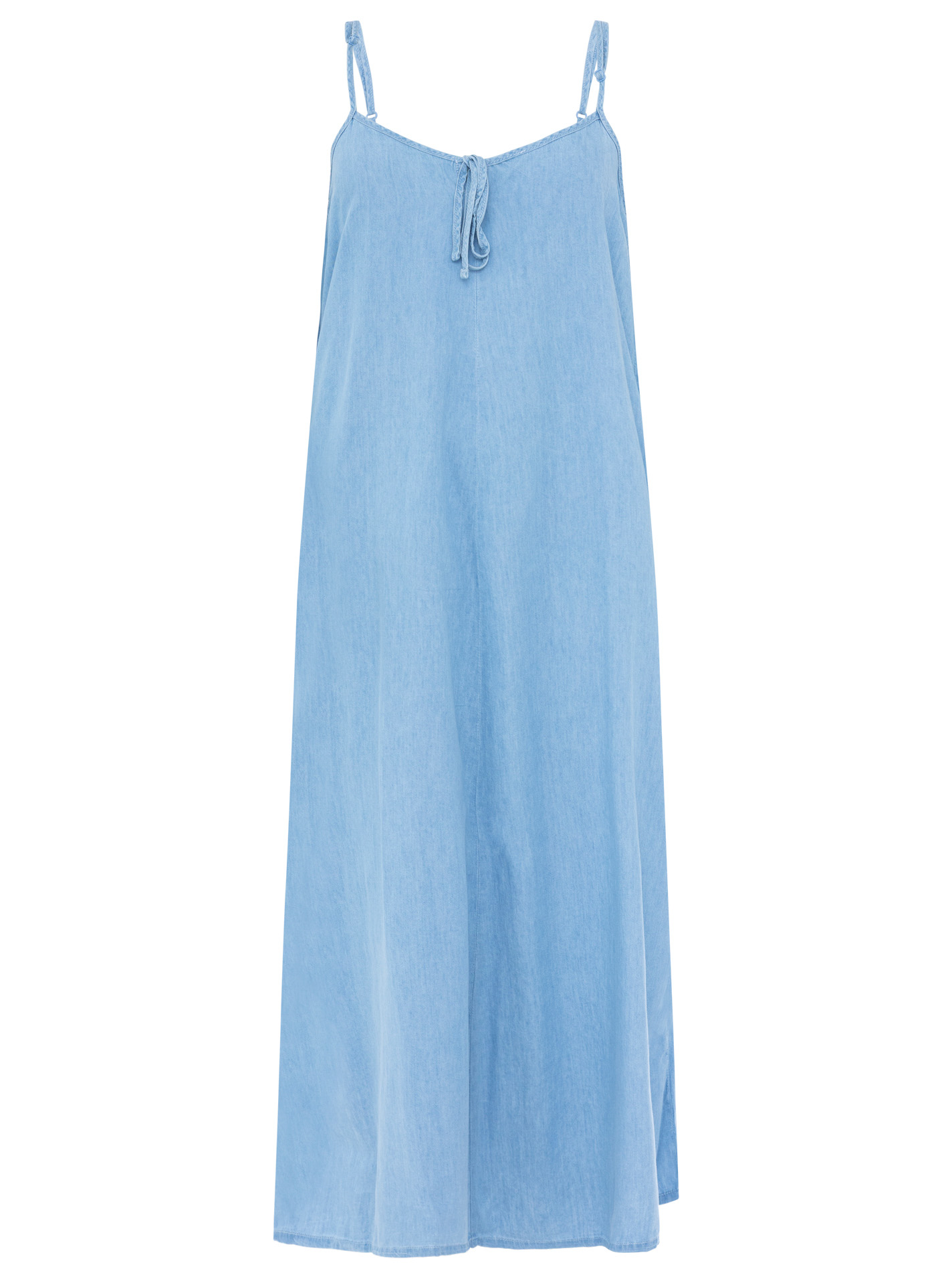 Trägerkleid aus Lyocell