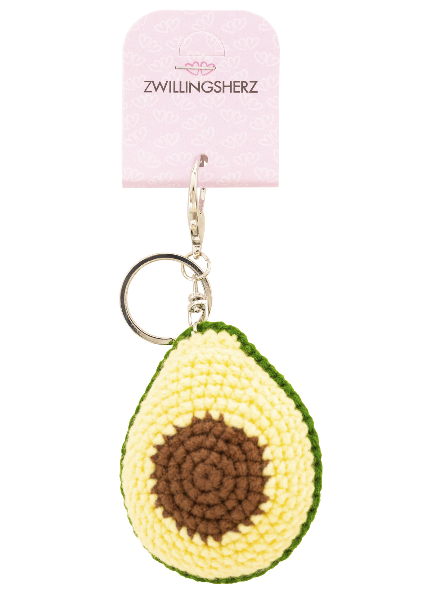 Schlüsselanhänger 10er Set "Avocado"