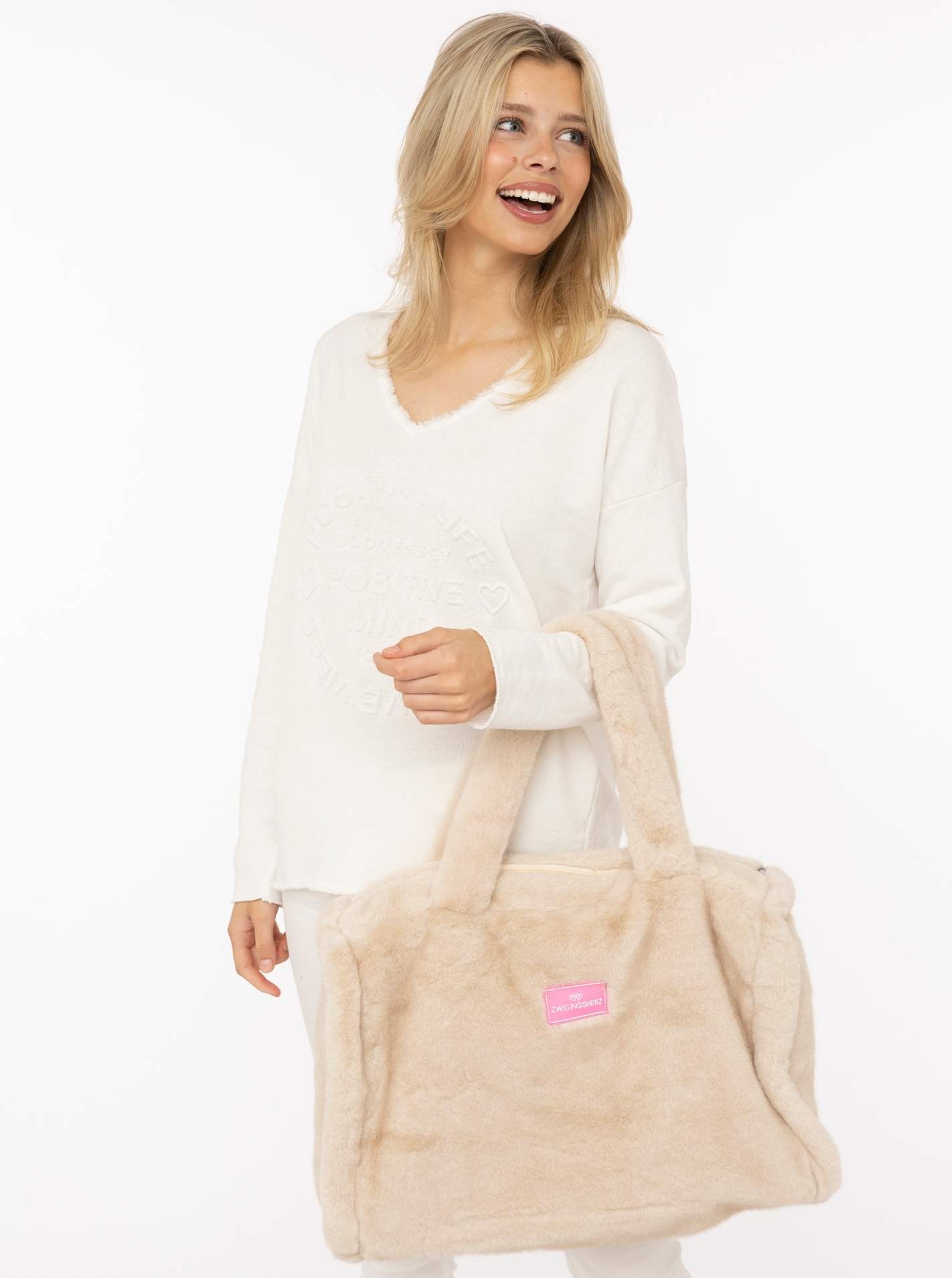 XXL Shopper Fake Fur "Uni"