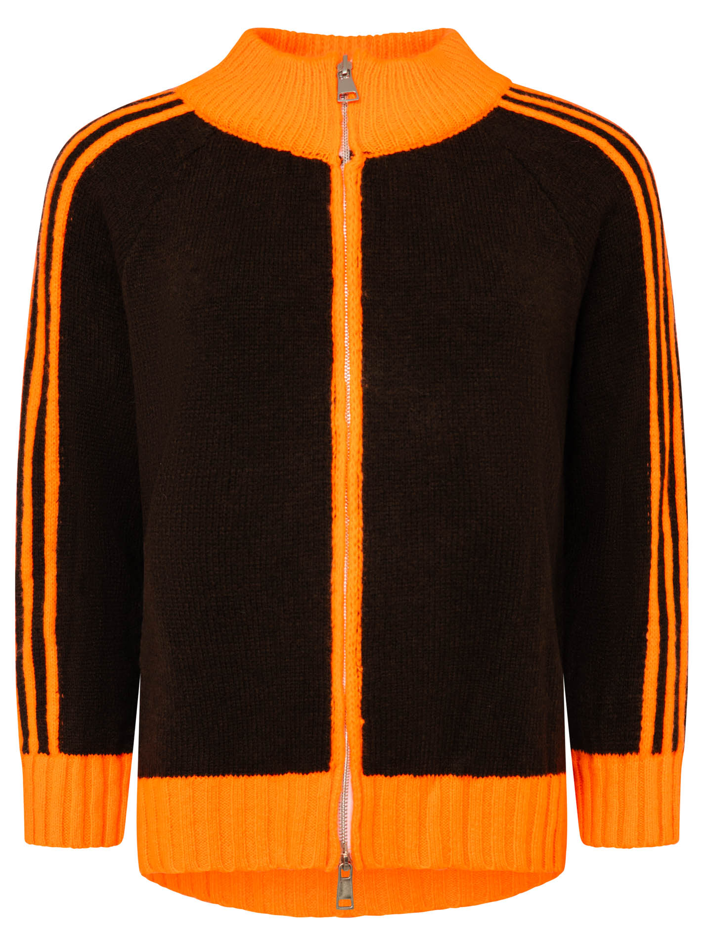 Zipper Jacke Wollmix