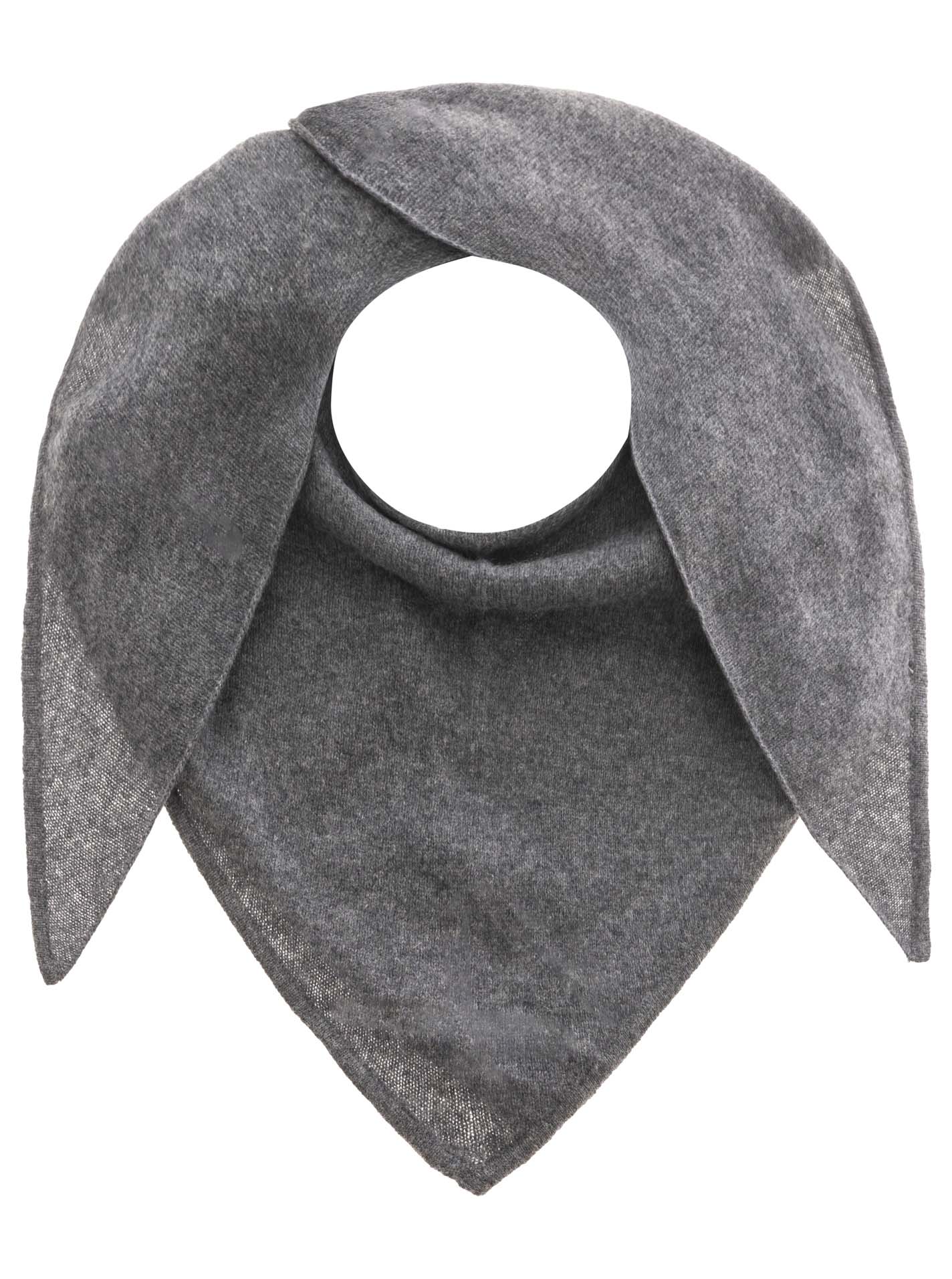100% Cashmere Dreieckstuch "Uni"