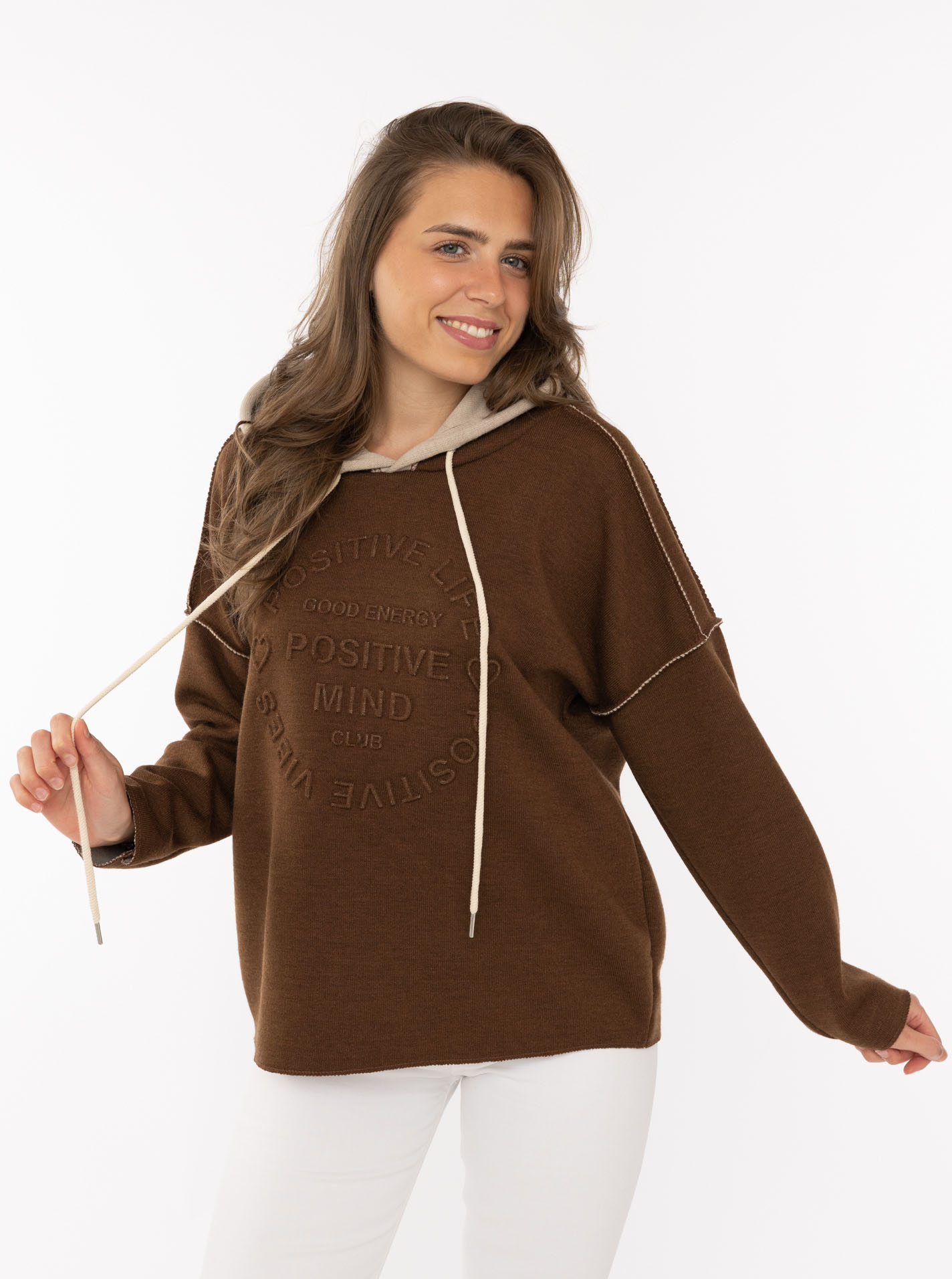 Doubleface Hoodie "Positive Mind"