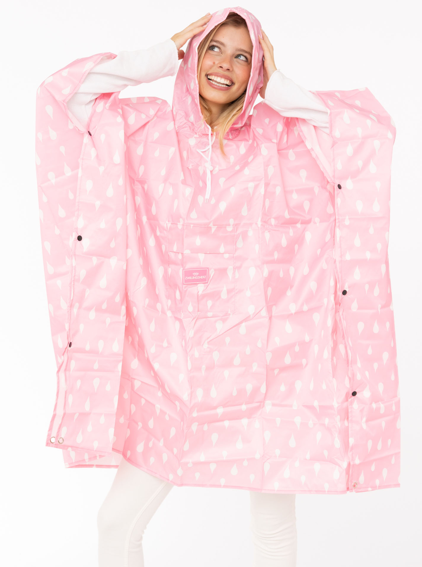 Regenponcho "Rain Drops"
