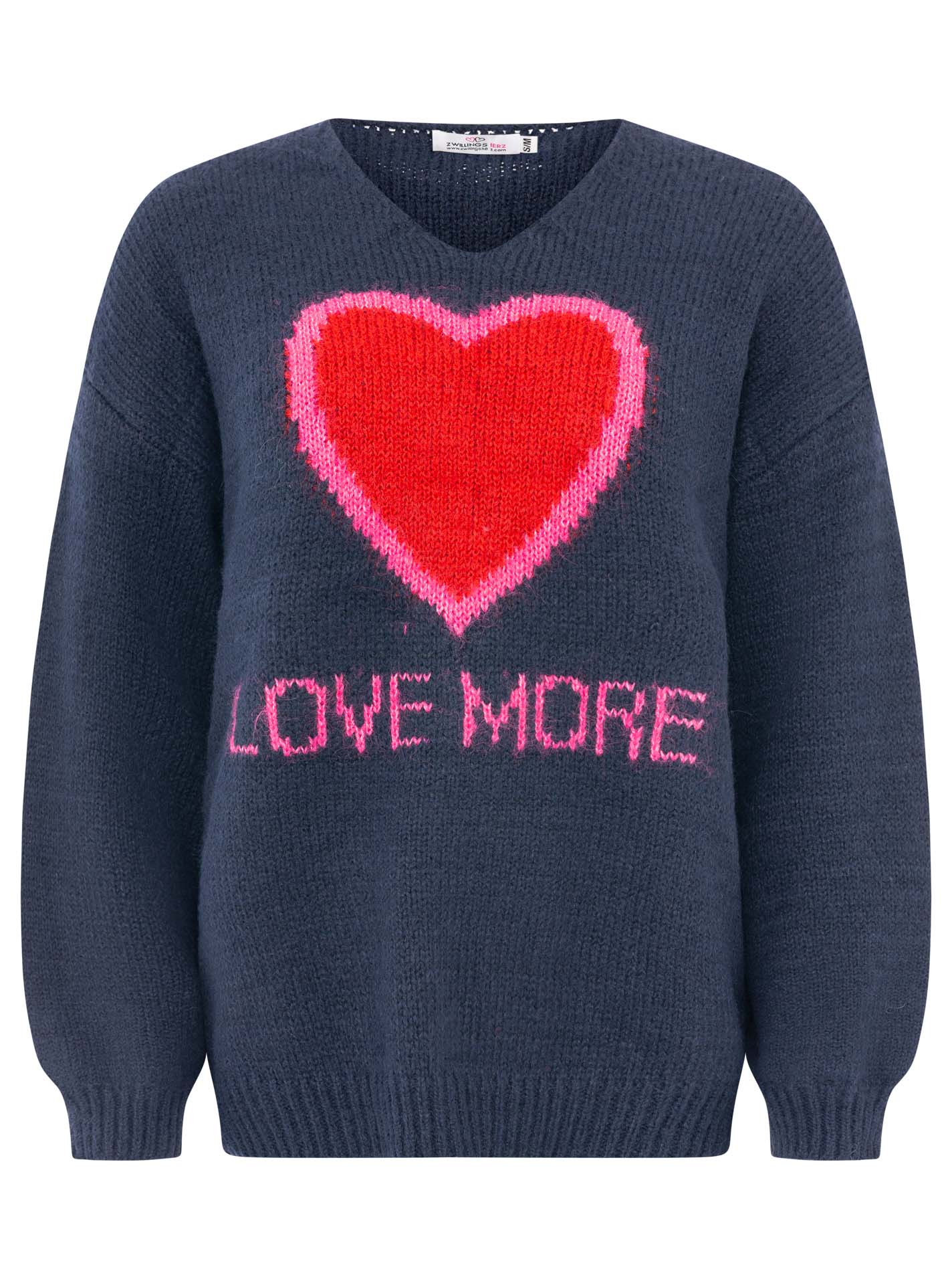 Oversize Pullover "Love More"