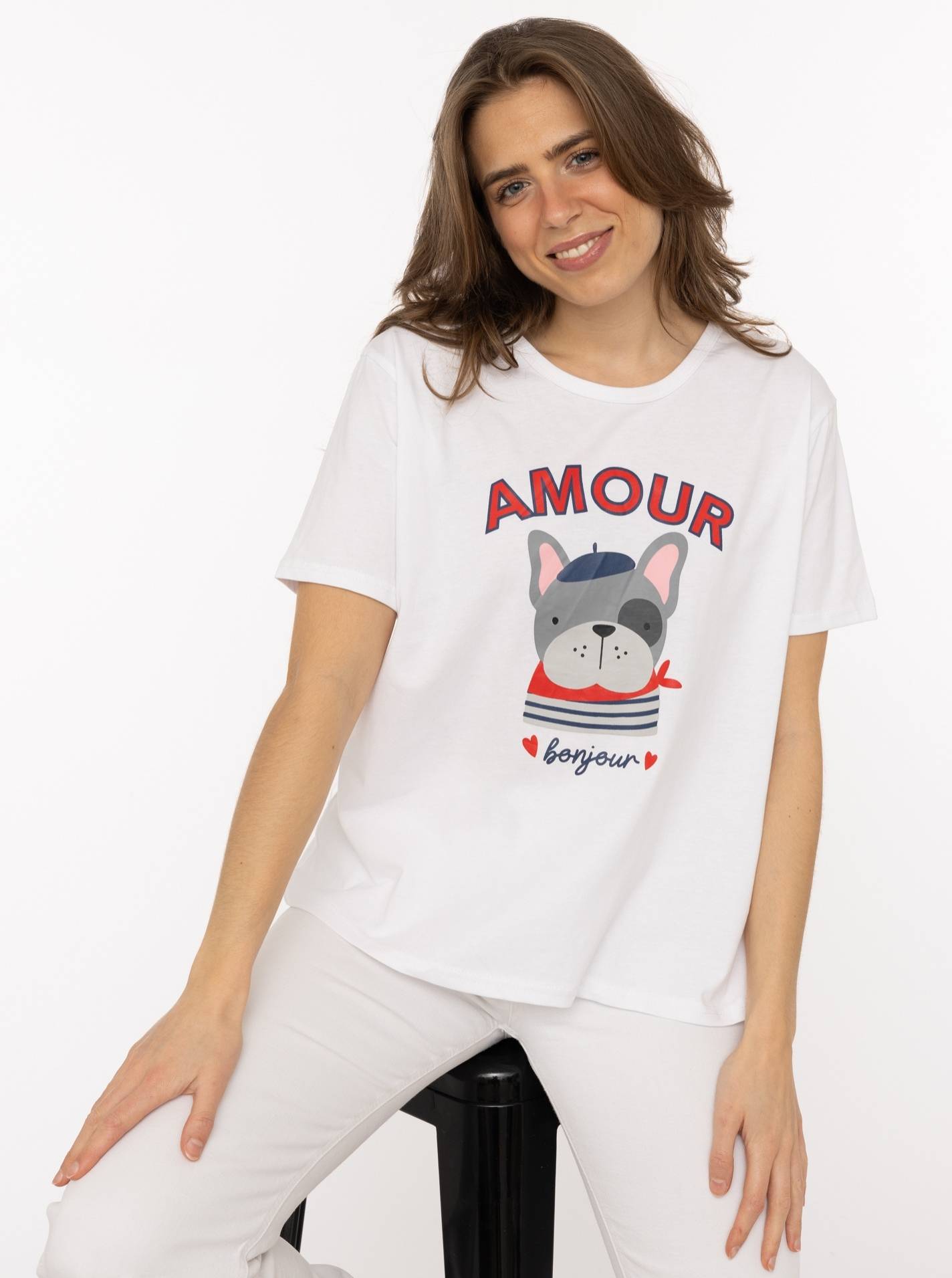 ART69899ab4c014c_027_142 T-Shirt "Amour"