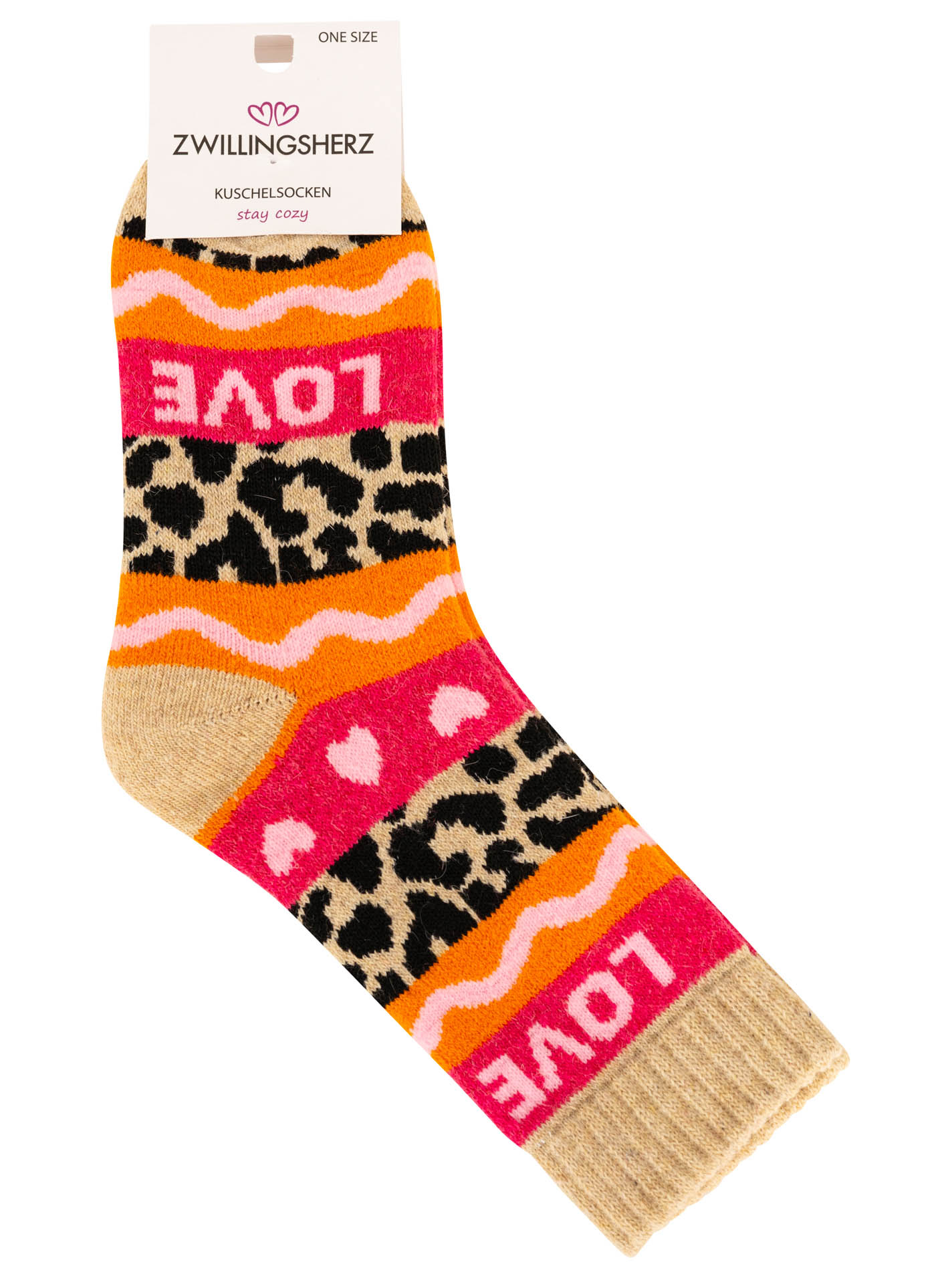 10er Set Socken "Love Love Love"