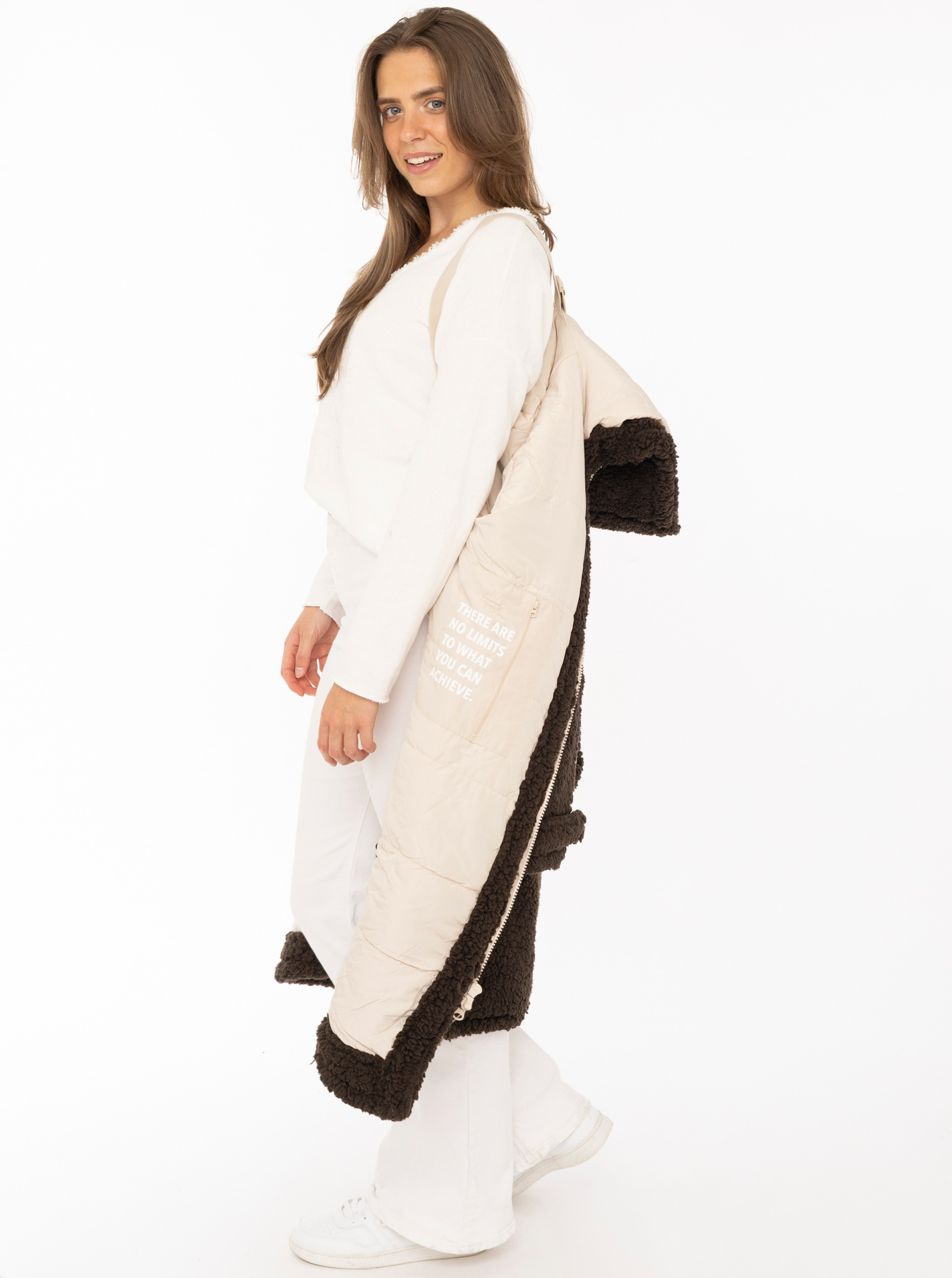 Oversize Windjacke Inside Out "Teddy"