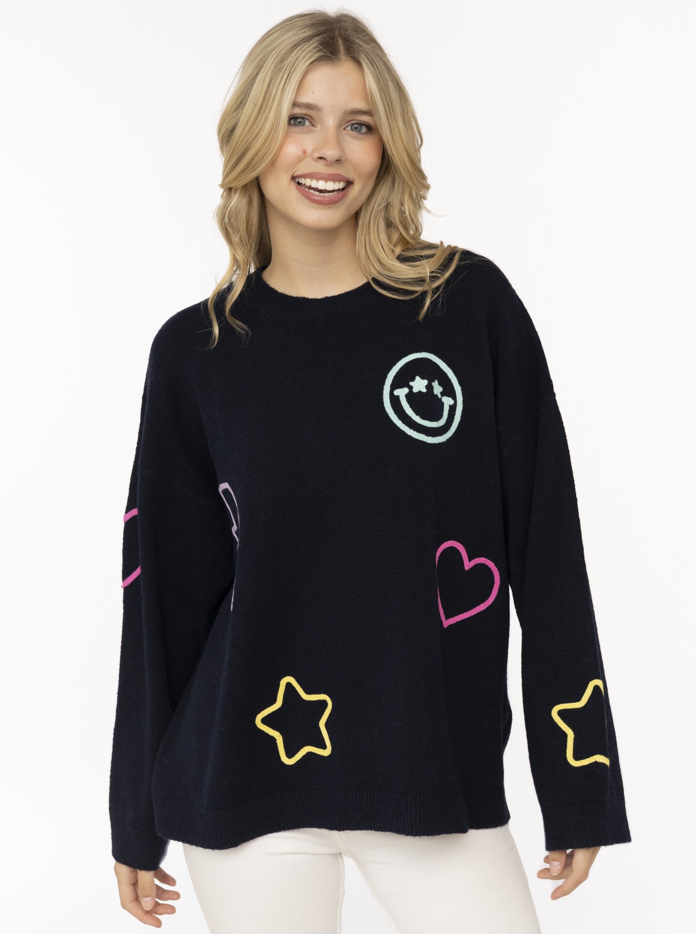 Pullover "Happy Patch"