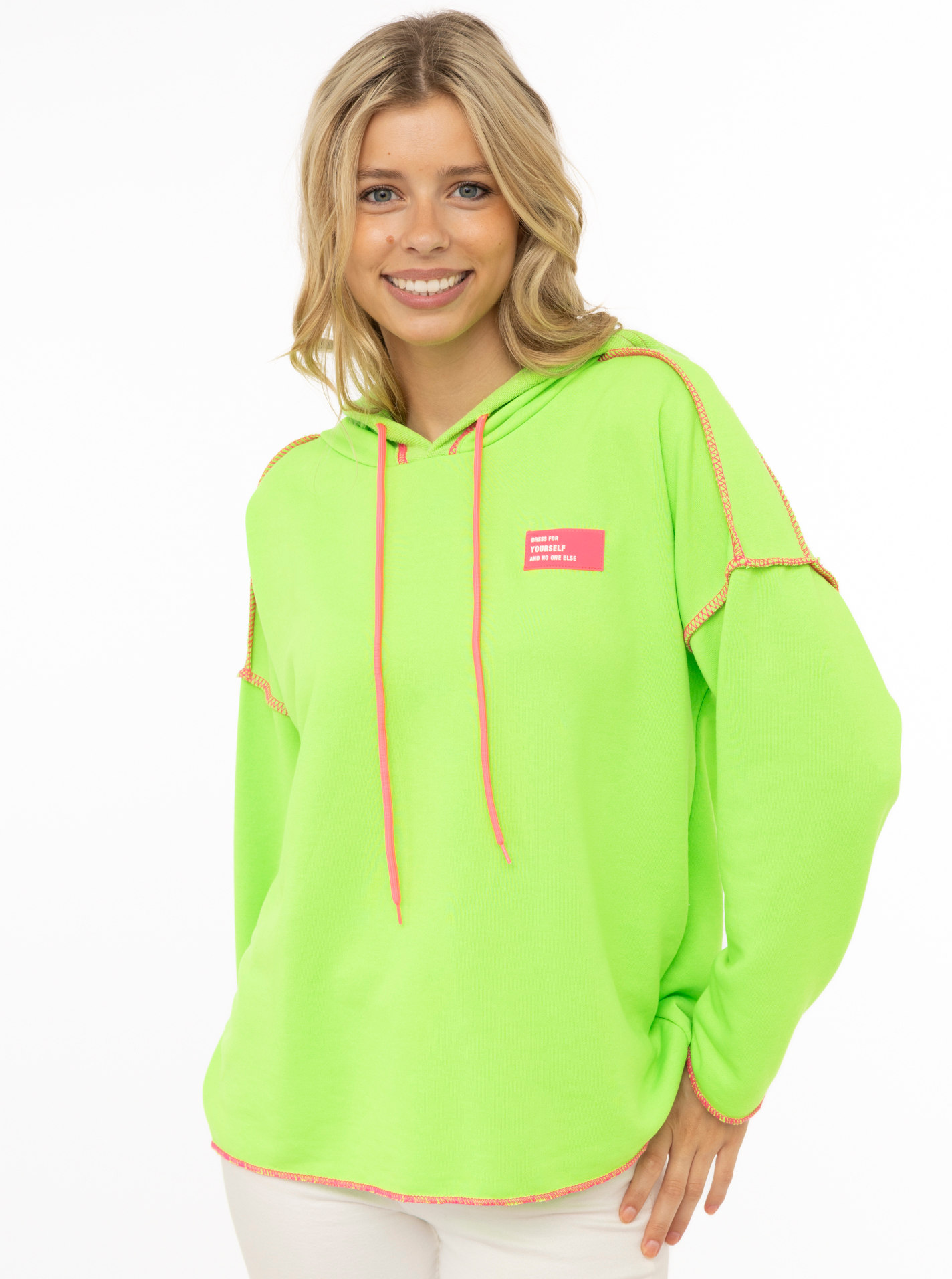 Hoodie BW "Neon Colors"
