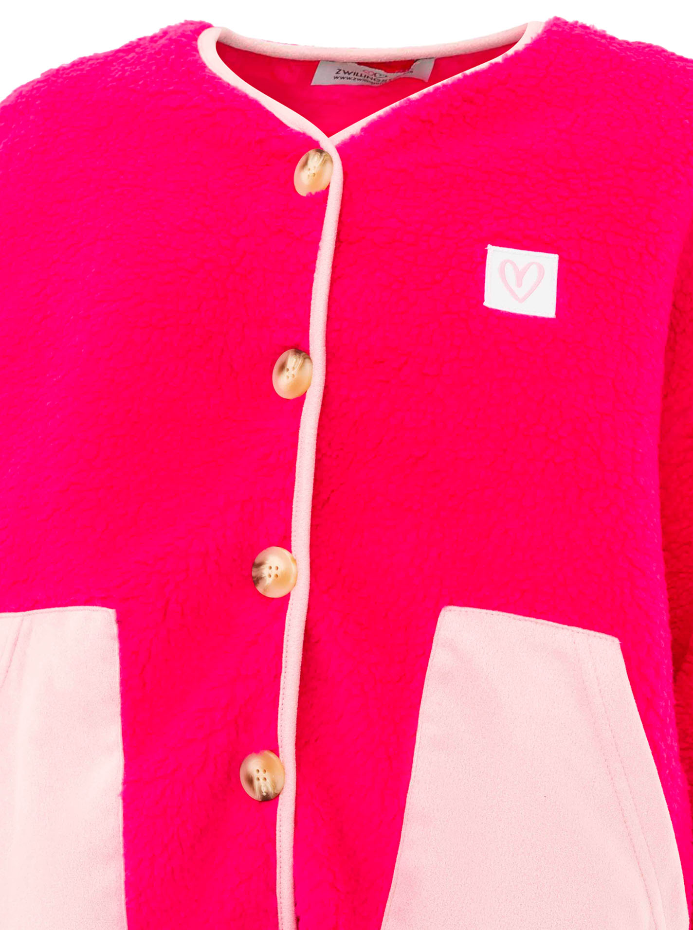 Teddyjacke "Herz Patch"
