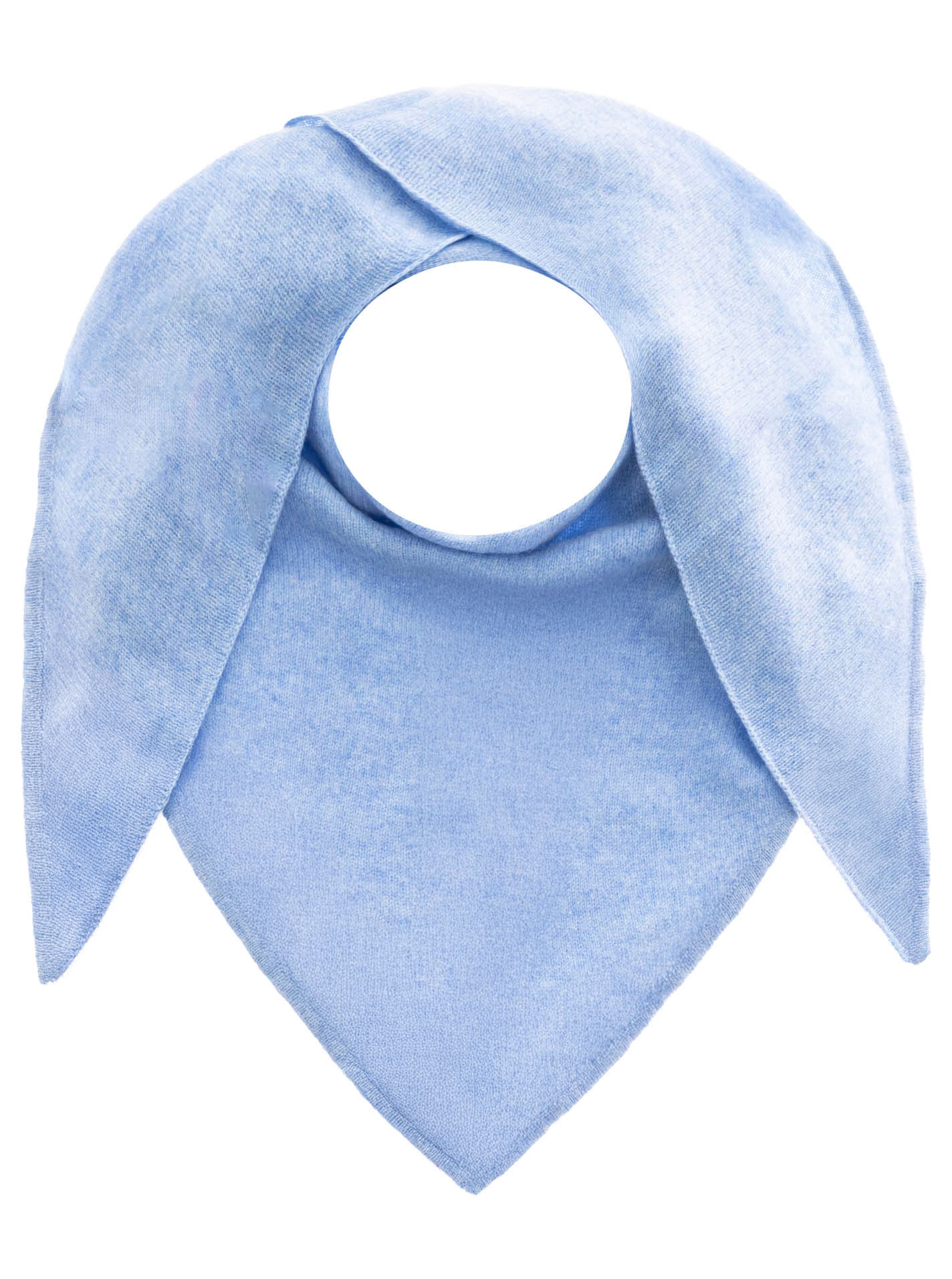 100% Cashmere Dreieckstuch "Uni"