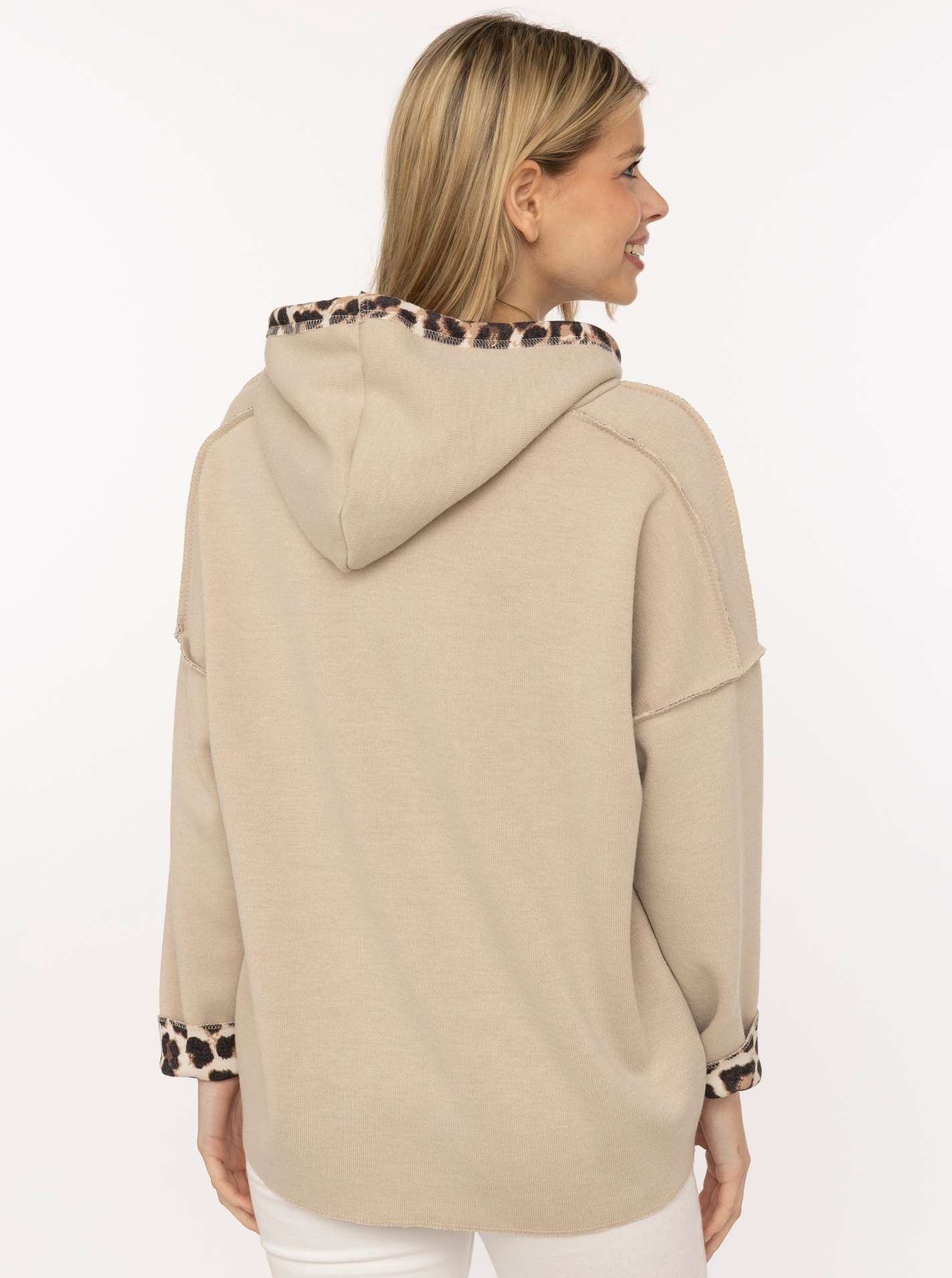 Hoodie Doubleface "Leo & Uni"