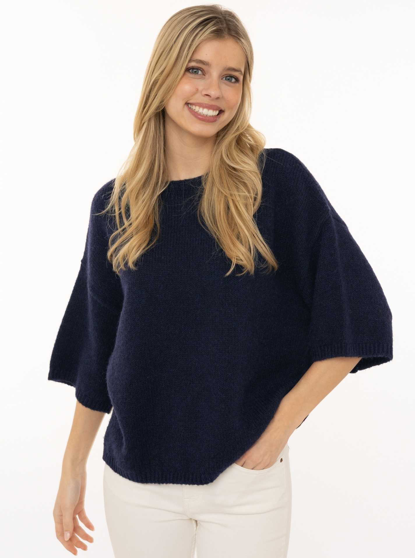 Kurzarm Pullover Boxy