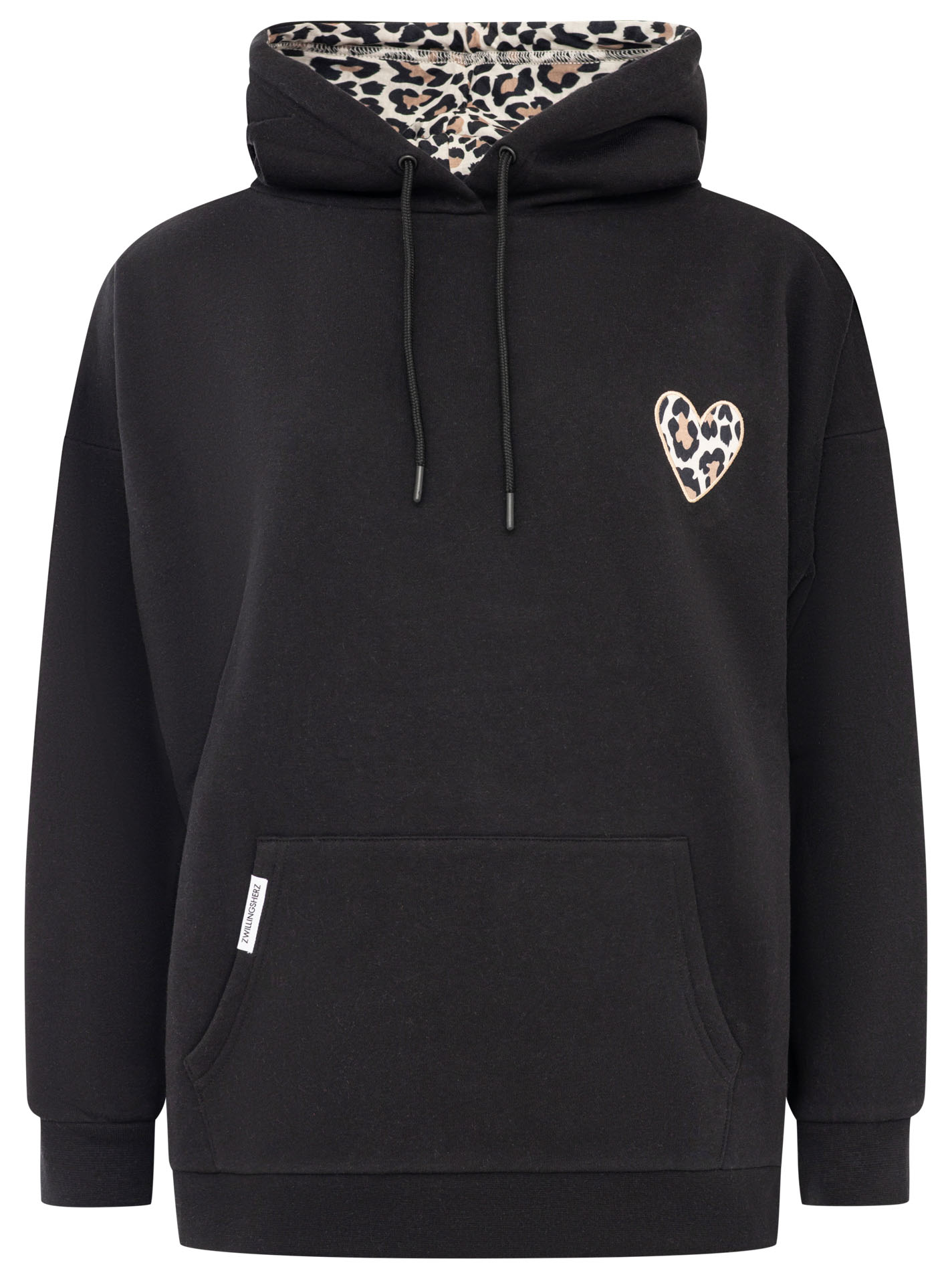 Oversized Hoody "Leo Herz"