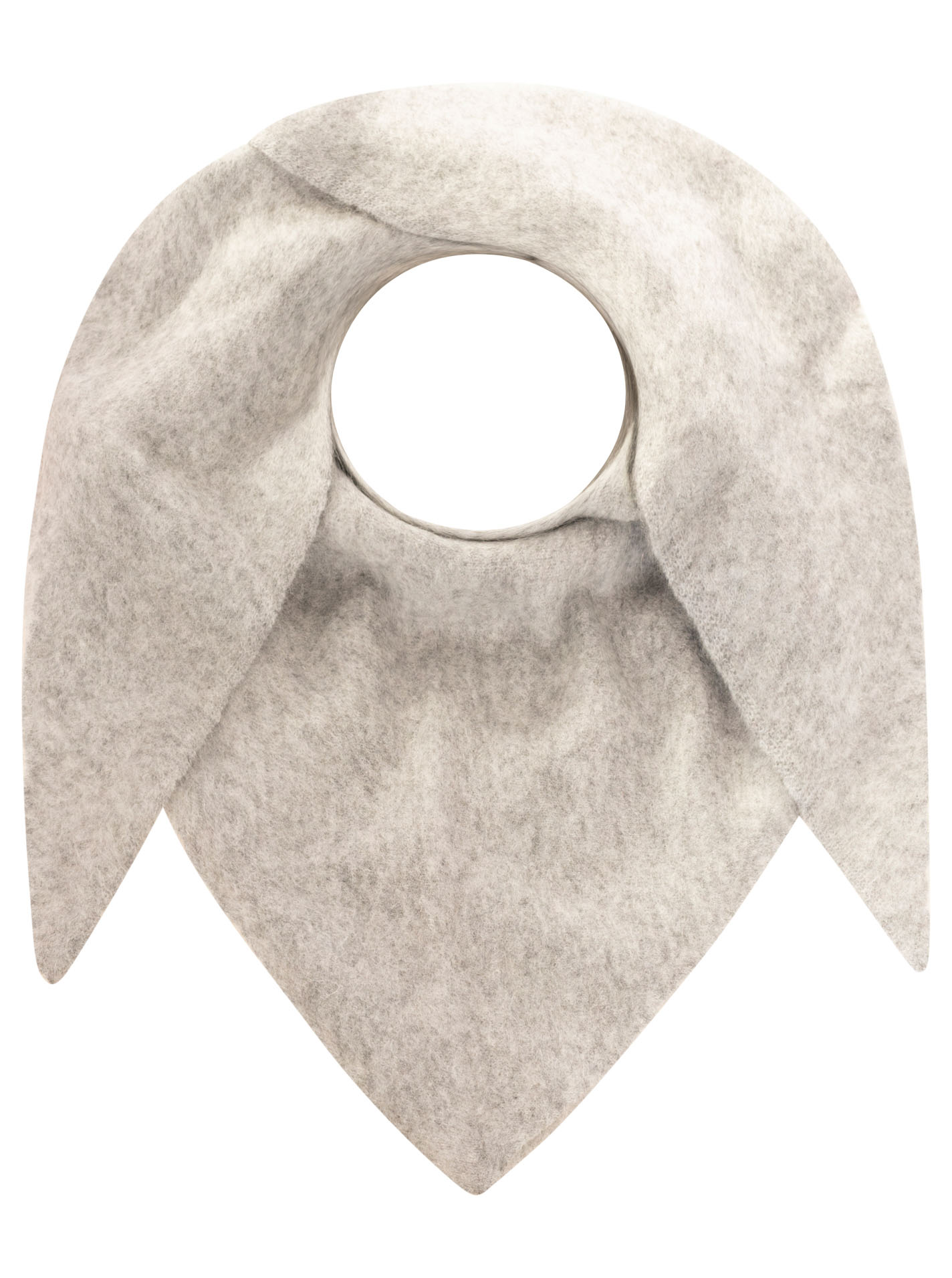 100% Cashmere Brushed XXL Dreieckstuch