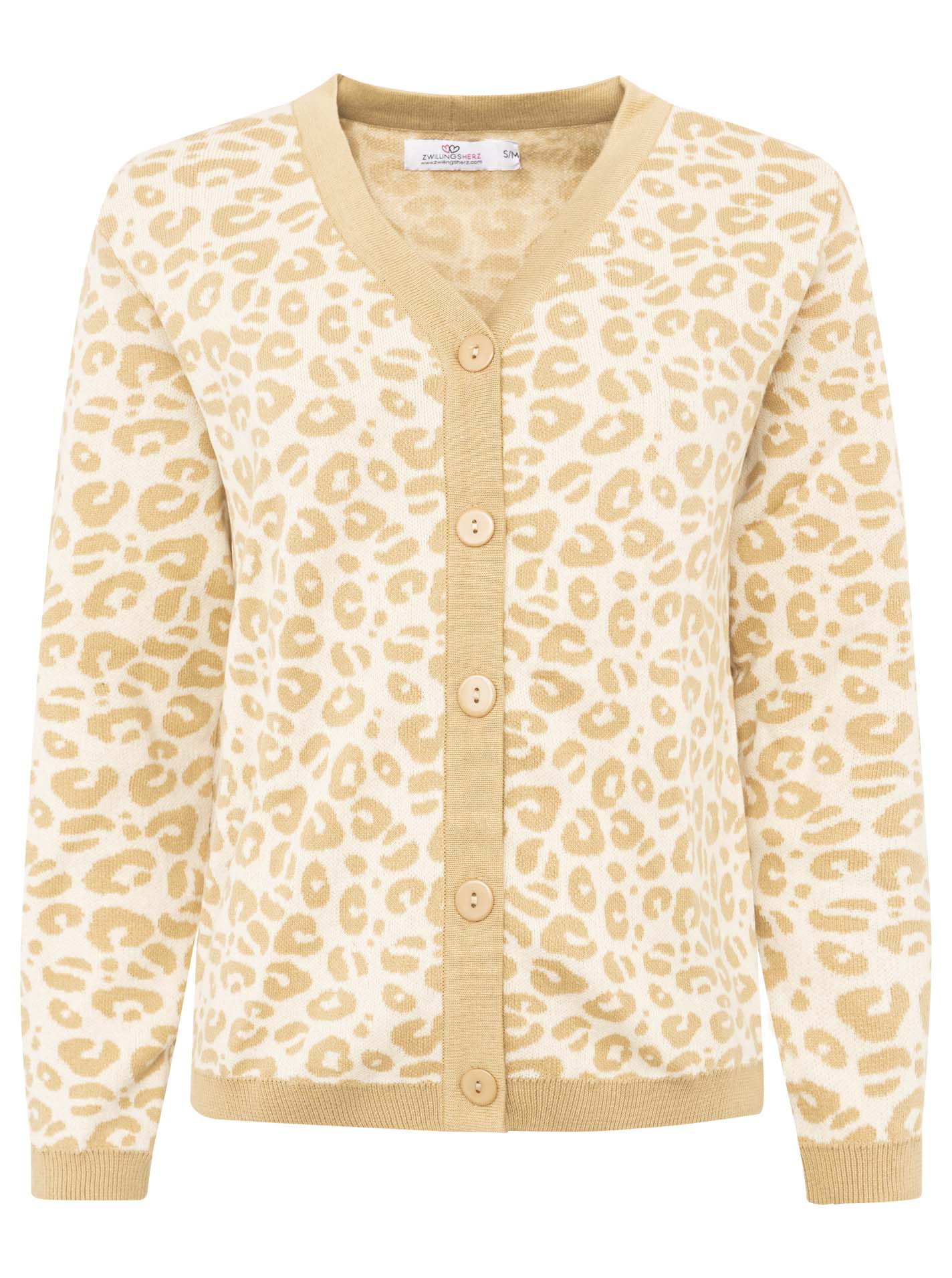 Cardigan "gestrickter-Leo" Cardigan "gestrickter-Leo"