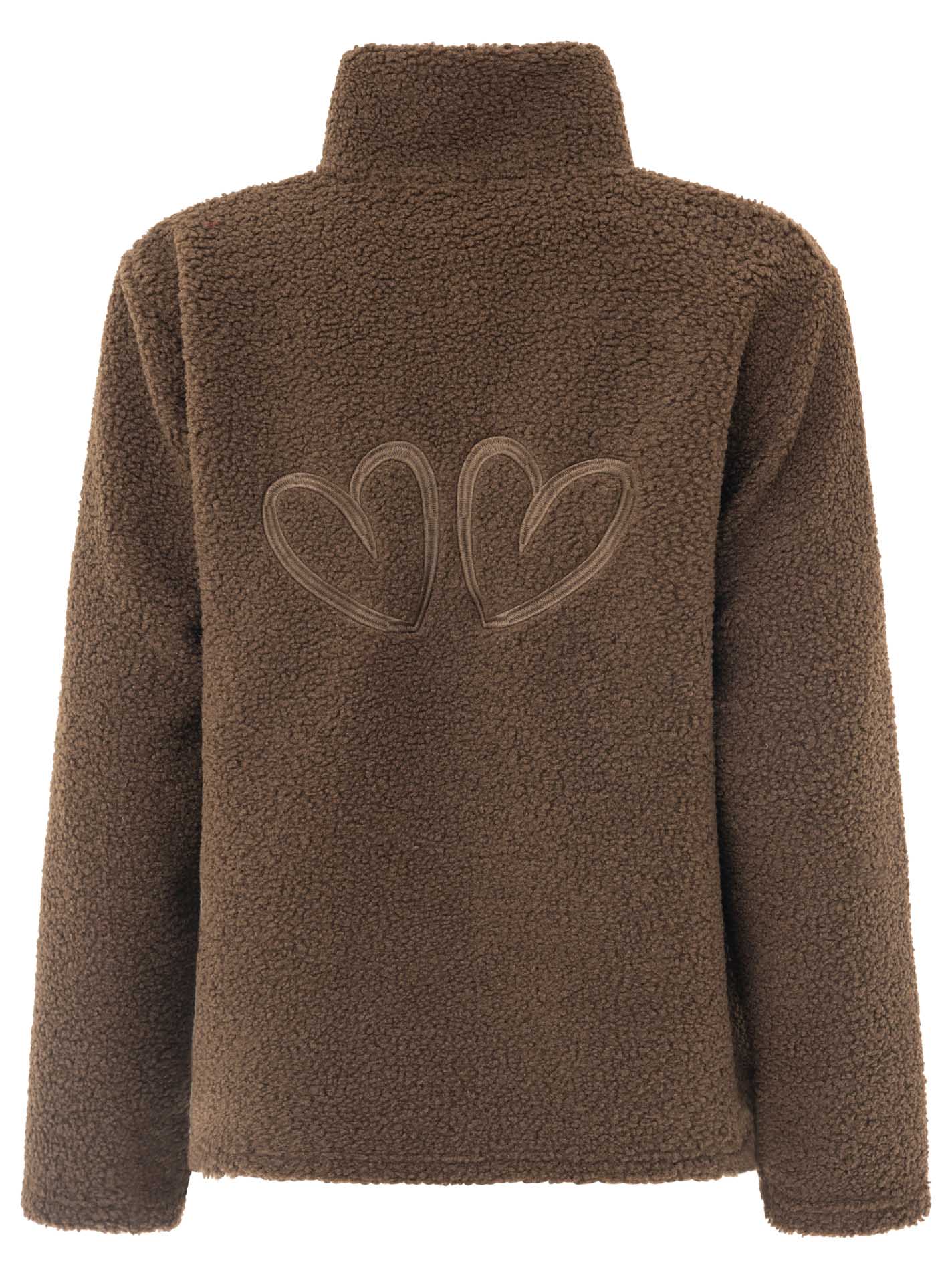 Teddy Zip Jacke "ZH Stick"