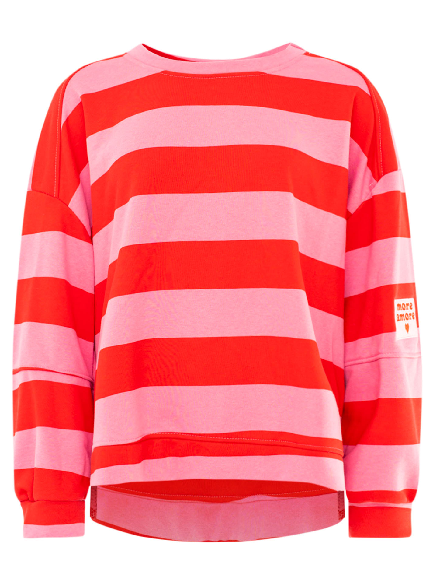 Oversize Sweatshirts "Herbststreifen"