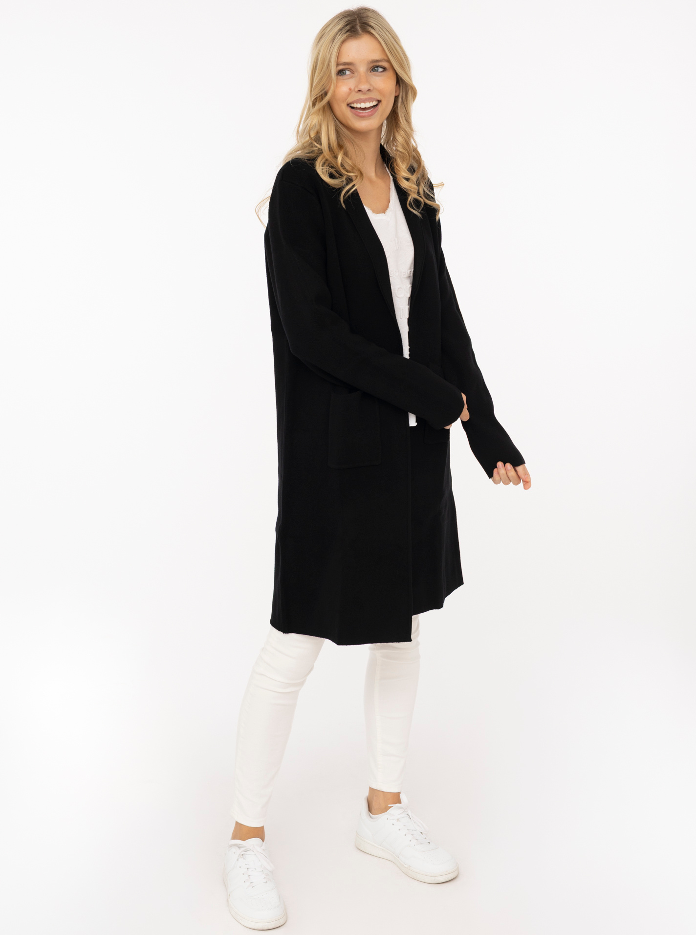 Strickjacke mit Schalkragen "Jessy 2.0"