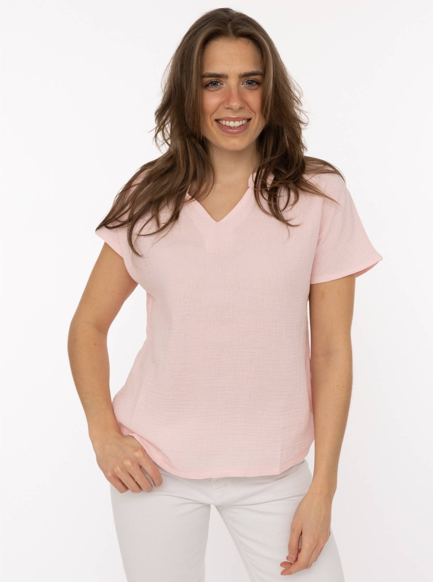 Bluse Musselin "Uni"