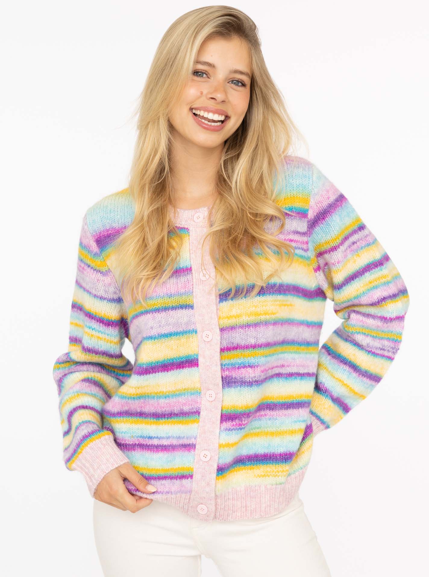 Cardigan "Kleine Streifen"