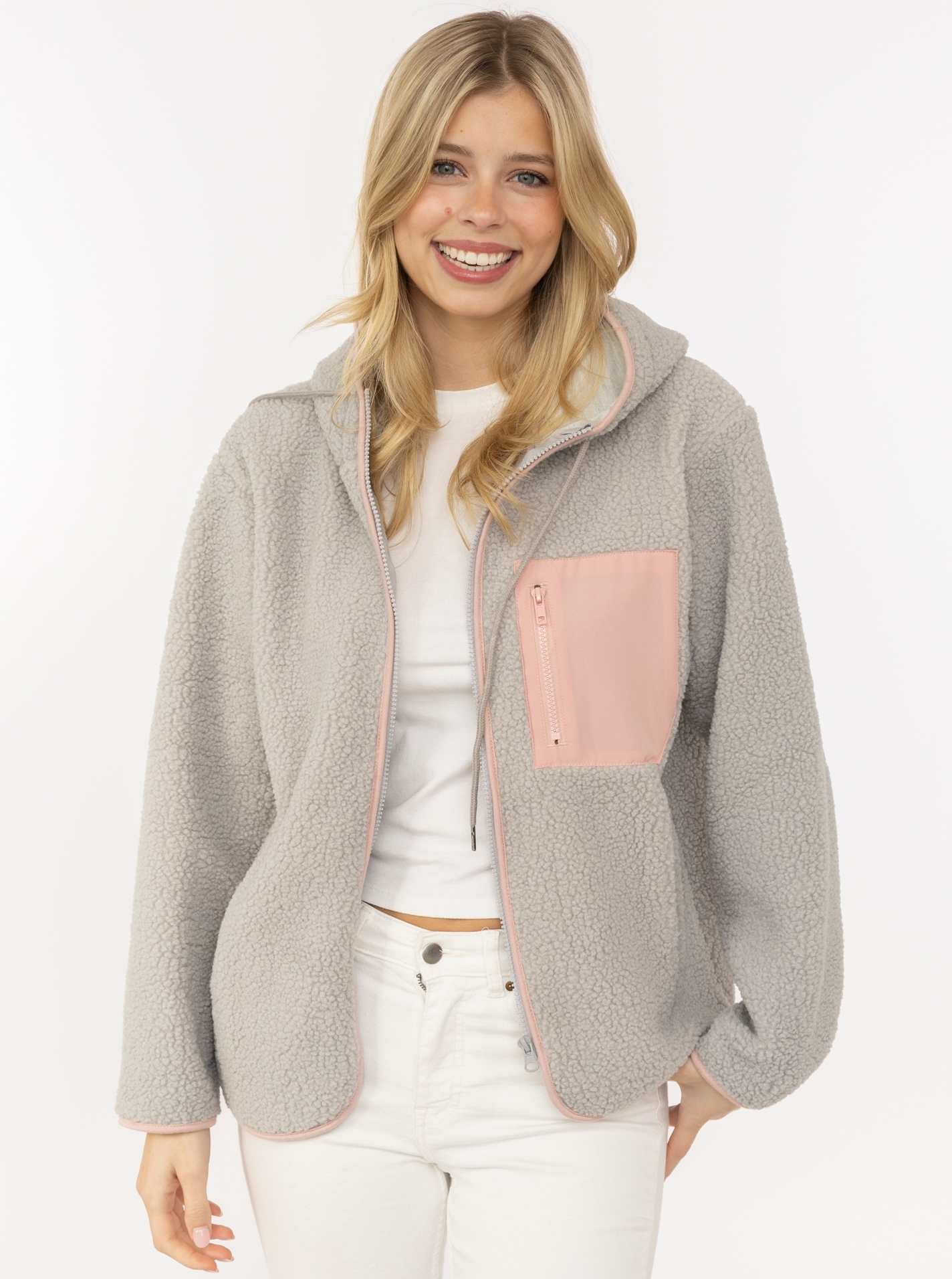 ART69b9660f94c83_002_392 Teddyjacke mit Kapuze "Classic"
